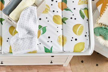 Rotho Babydesign Wickelauflage Lemon Chill, Made in Europe