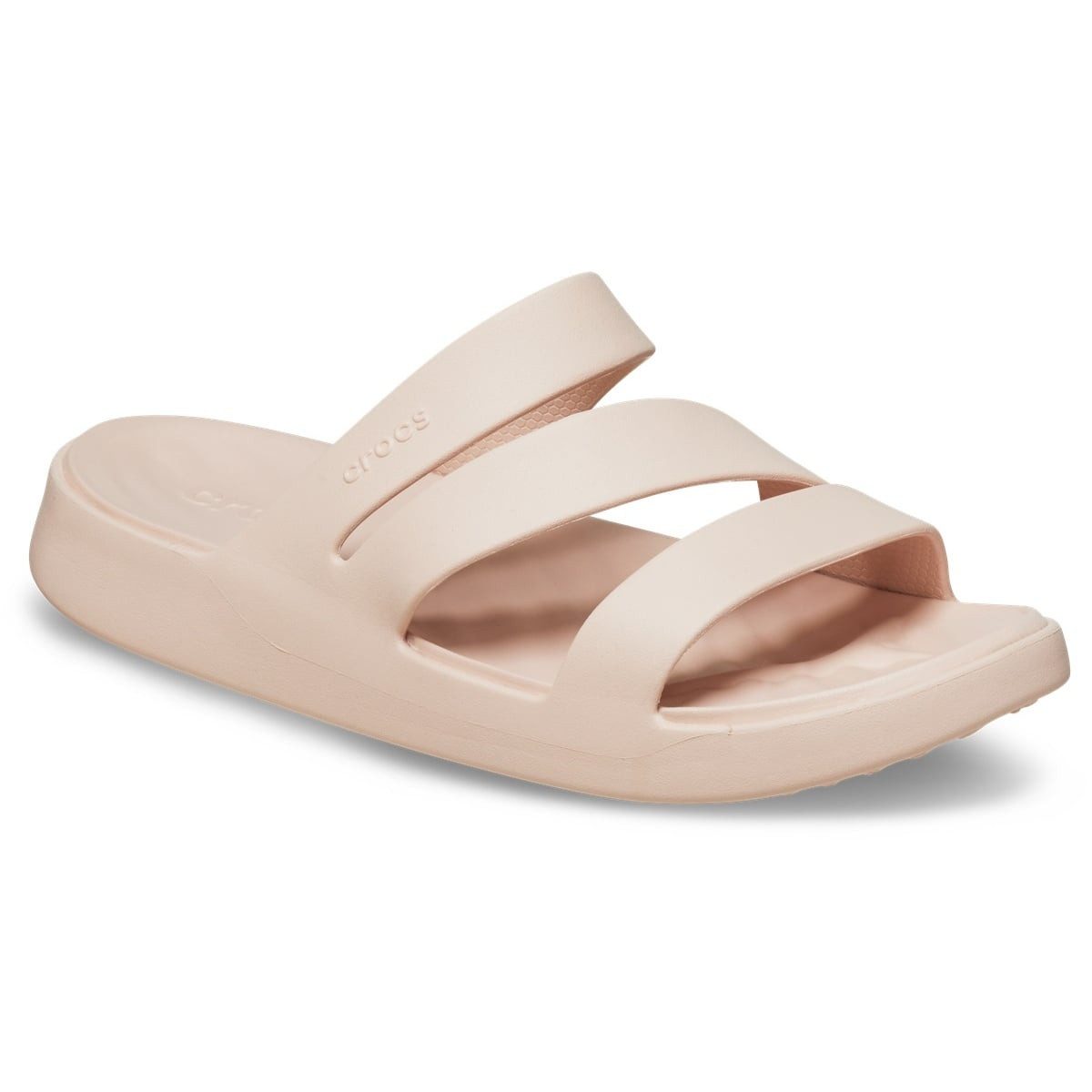 Crocs Sandale Getaway Strappy (leichtes, nahtlos, flexibel) pfirsichrosa Ba günstig online kaufen