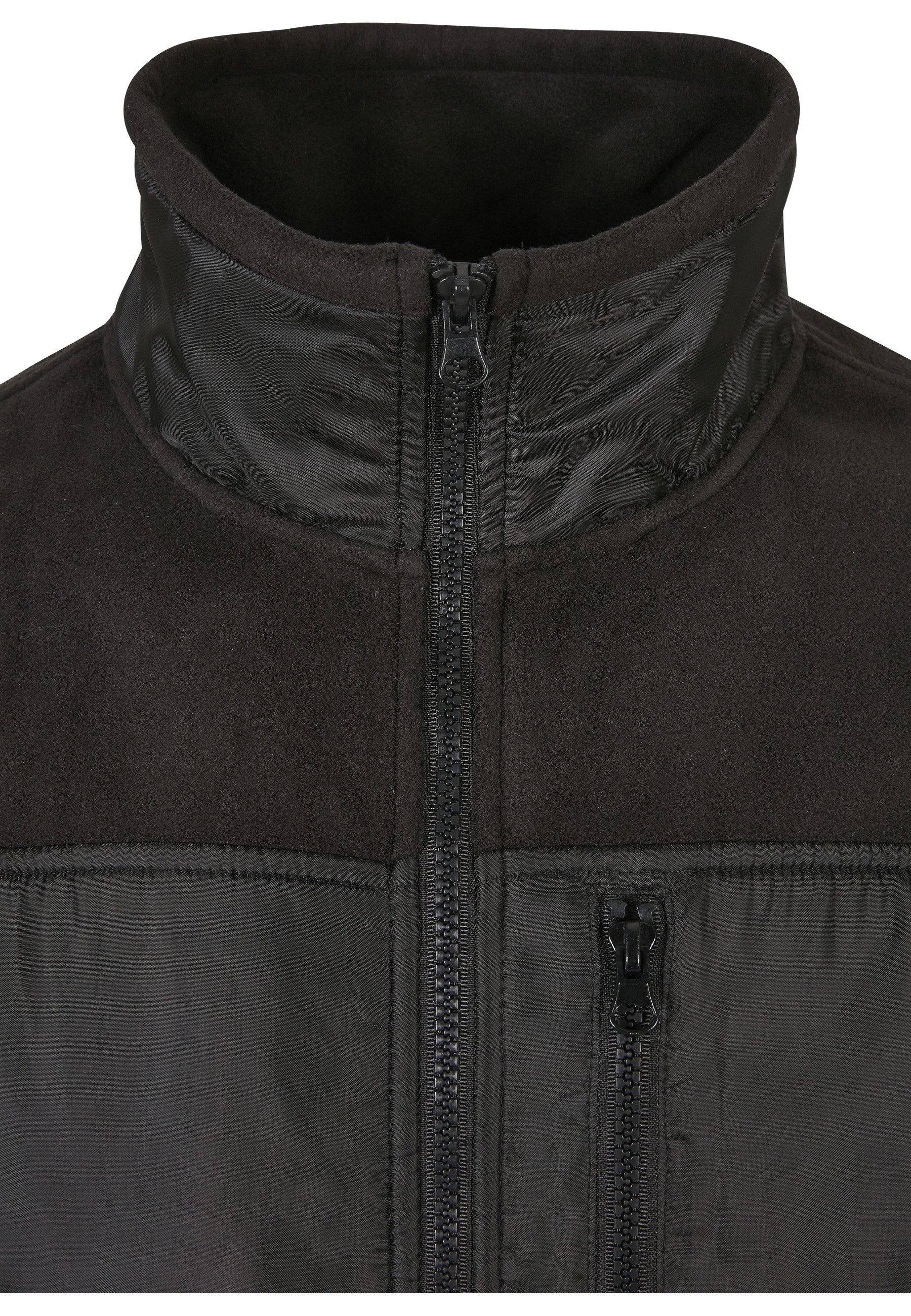 URBAN CLASSICS Fleecejacke Urban Classics Herren Patched Micro Fleece Jacket (1-St)