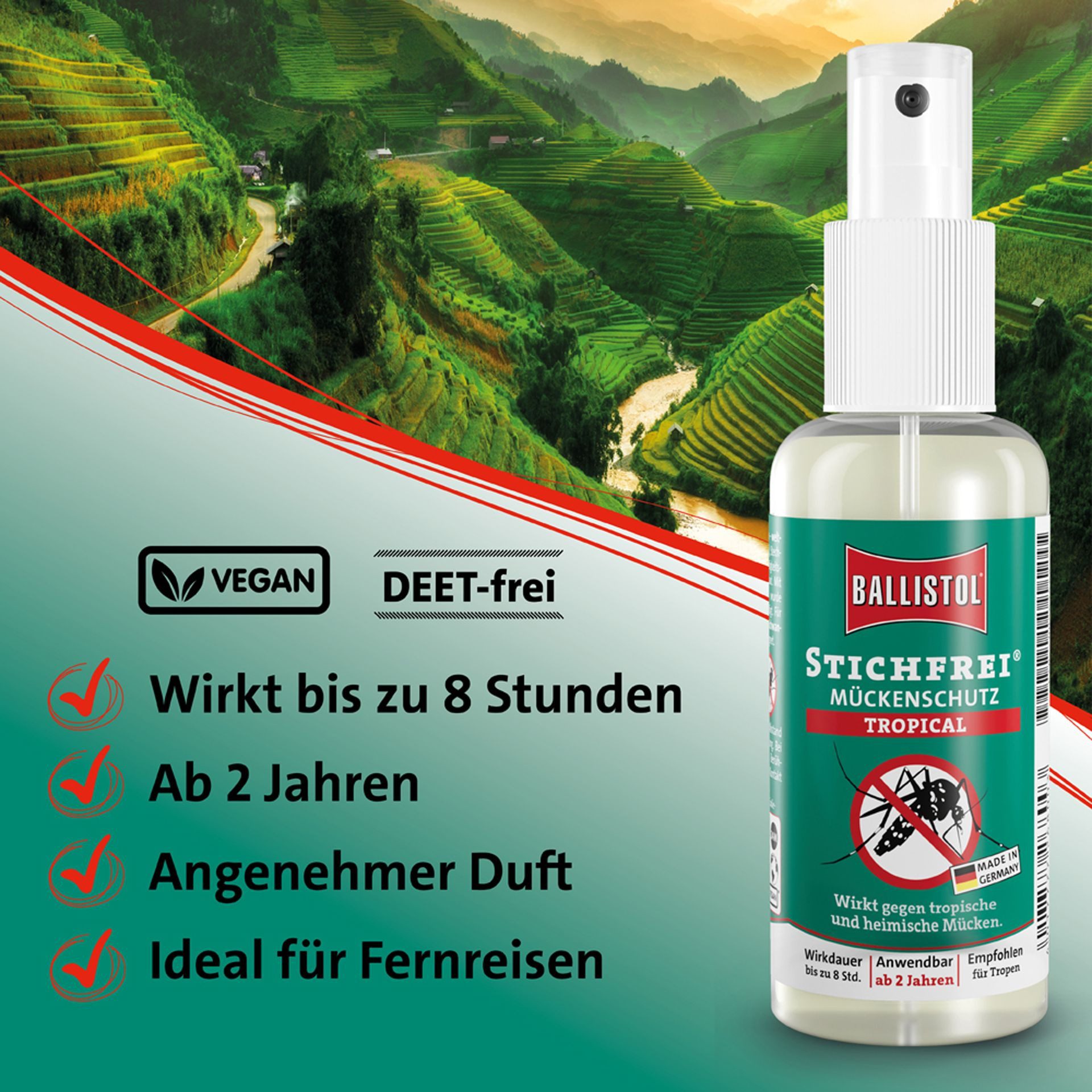Ballistol Insektenschutz-Spray Ballistol 'Stichfrei' Mückenschutz Tropical