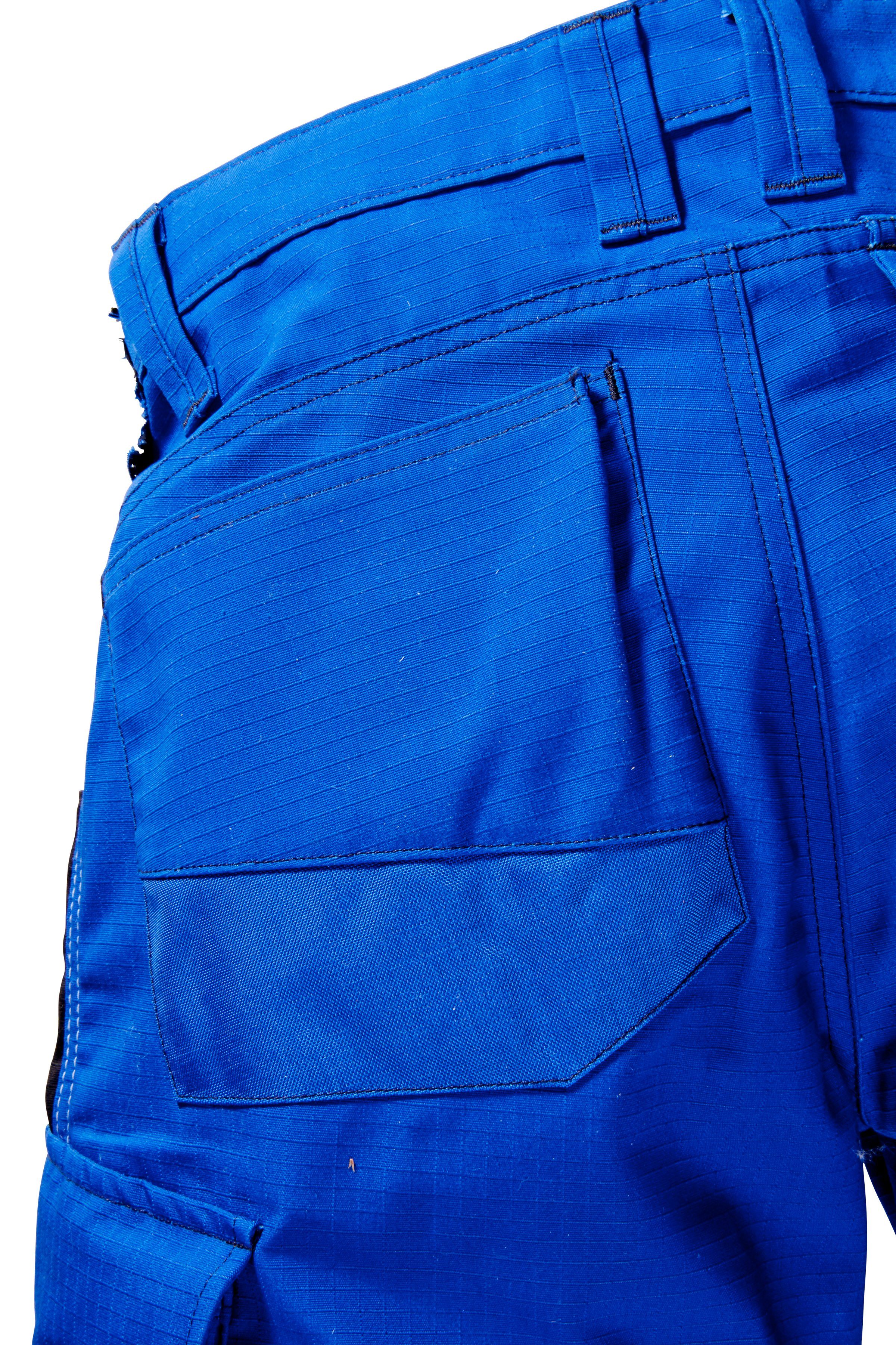 blau Verstärkungen Arbeitsshorts Kübler Cordura mit