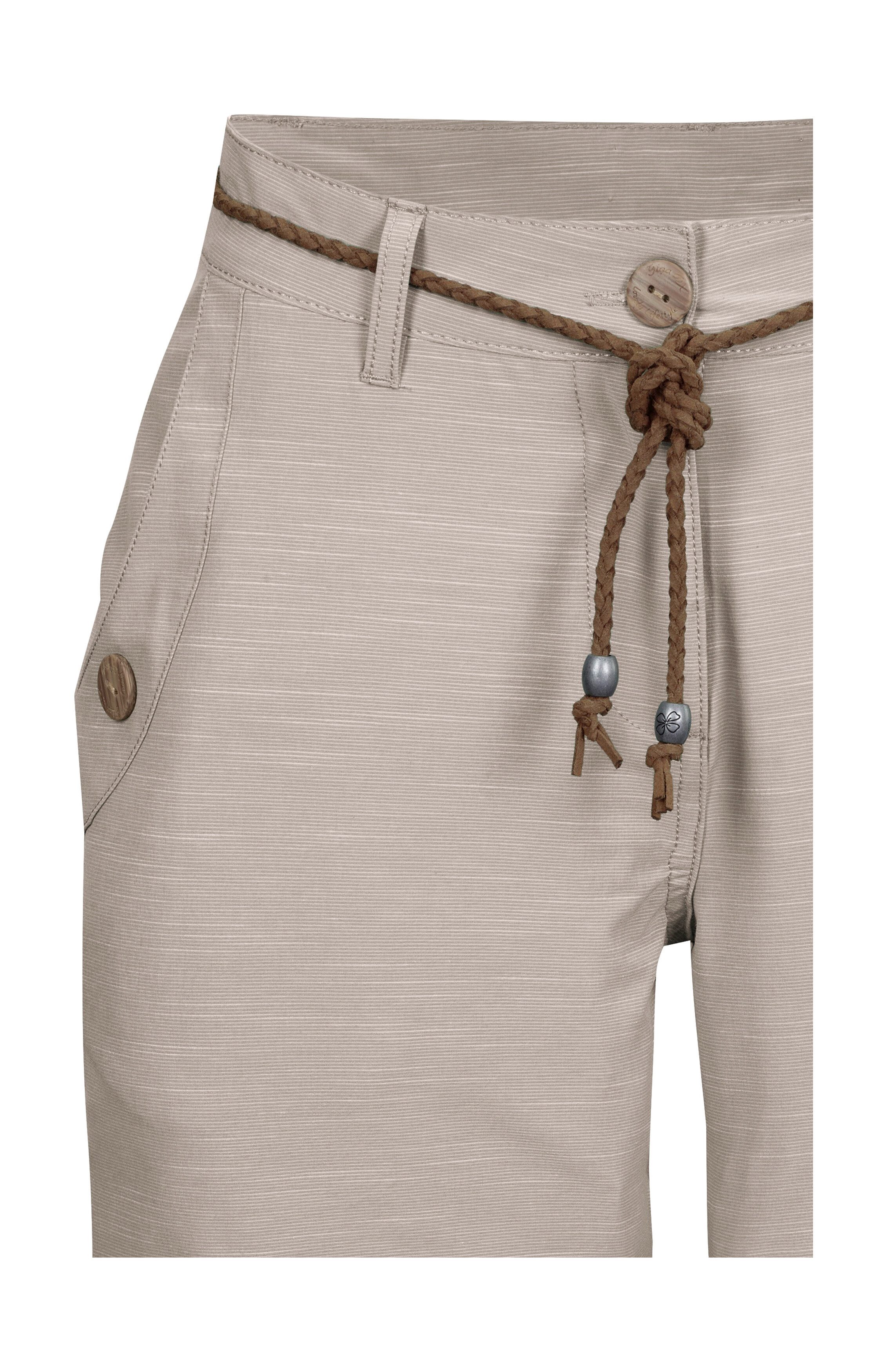 G.I.G.A. DX by killtec Shorts GS 89 WMN SHRTS Schnelltrocknende Damen Shorts mit Comfort-Stretch und Kordelgürtel