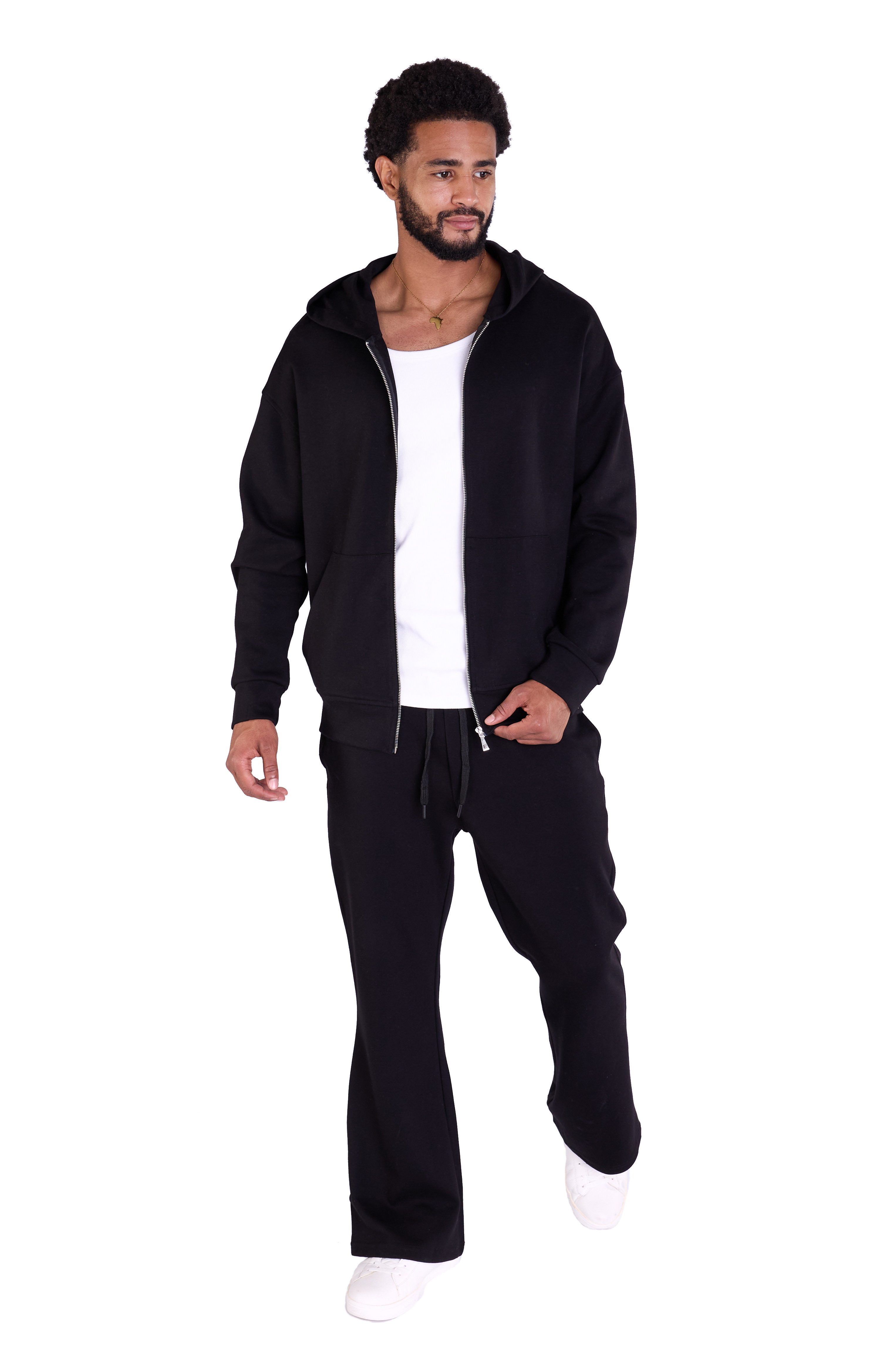 Denim Distriqt Trainingsanzug Lässiger Loose Fit günstig online kaufen