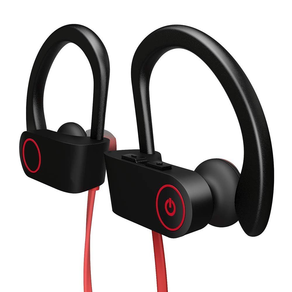 Schwarz Bluetooth-Kopfhörer Bluetooth In-Ear Kopfhörer GelldG in