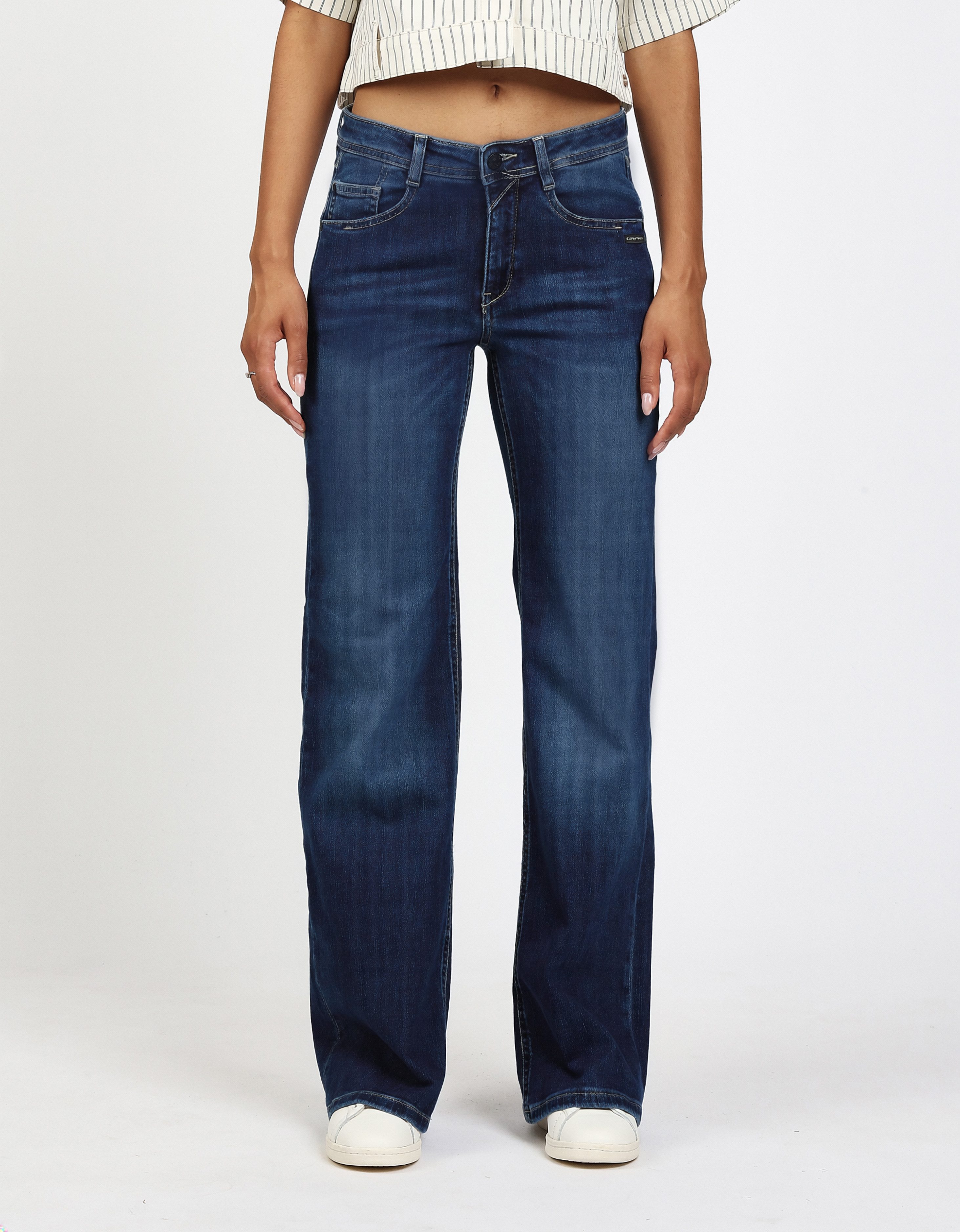 GANG Weite Jeans 94AMELIE WIDE Long = 4 cm länger