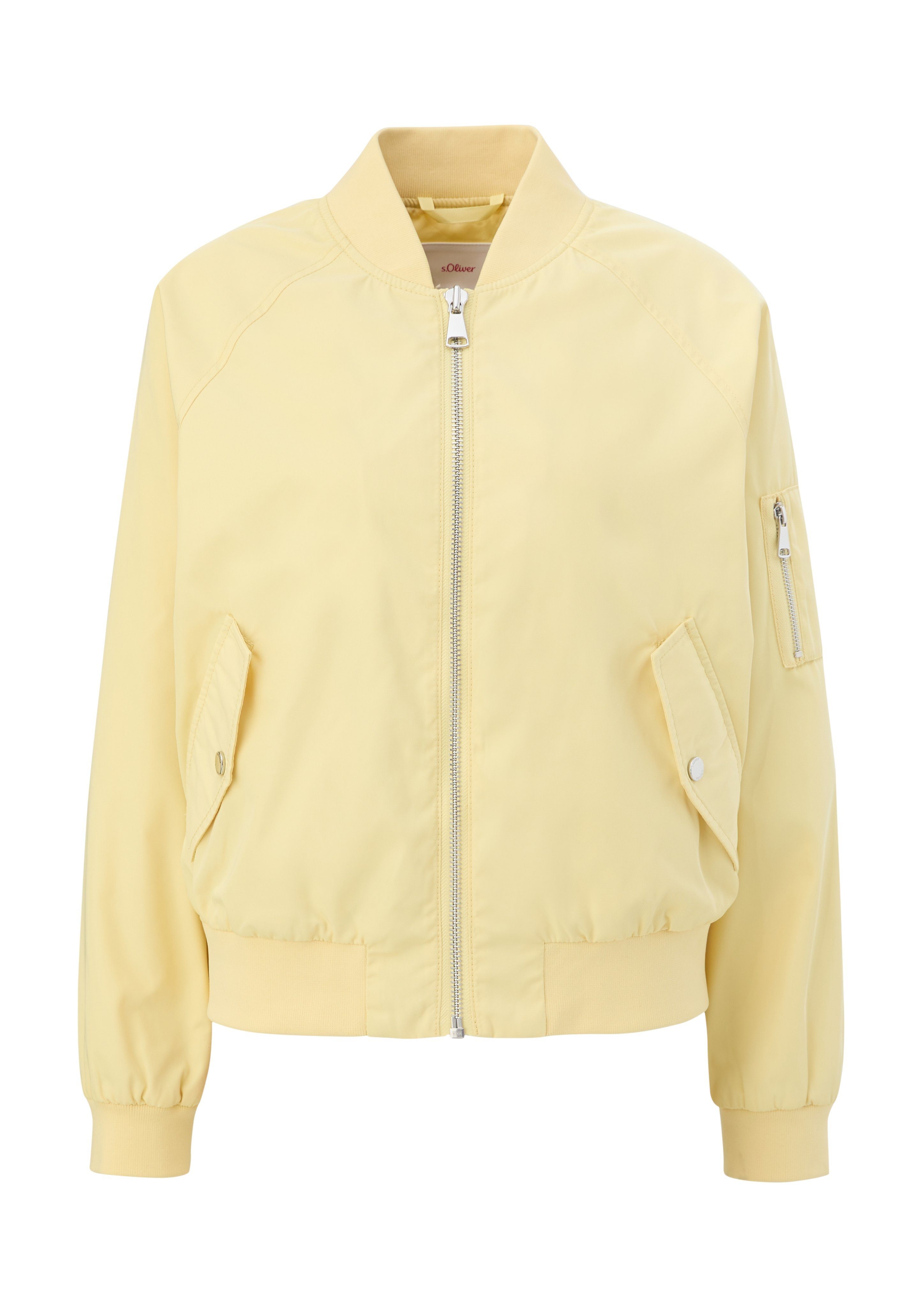 s.Oliver Blouson Blouson mit Ziptasche