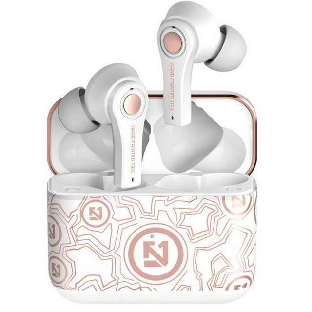 Mutoy Bluetooth Kopfhörer, Kopfhörer Kabellos Bluetooth 5.0 Noise Cancelling In-Ear-Kopfhörer (True Wireless, Tastensteuerung, IP6 Wasserdichte, 40 Stunden Spielzeit)