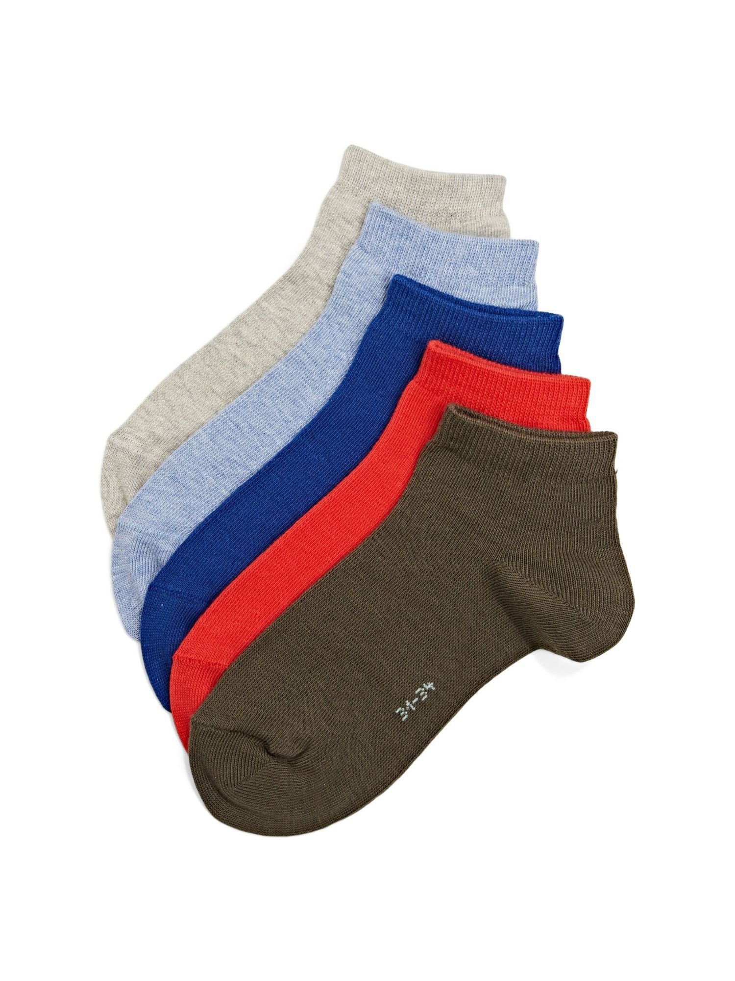 Sneakersocken GREEN Esprit COLORWAY Socken, Bio-Baumwoll-Mix 5er-Pack unifarbene