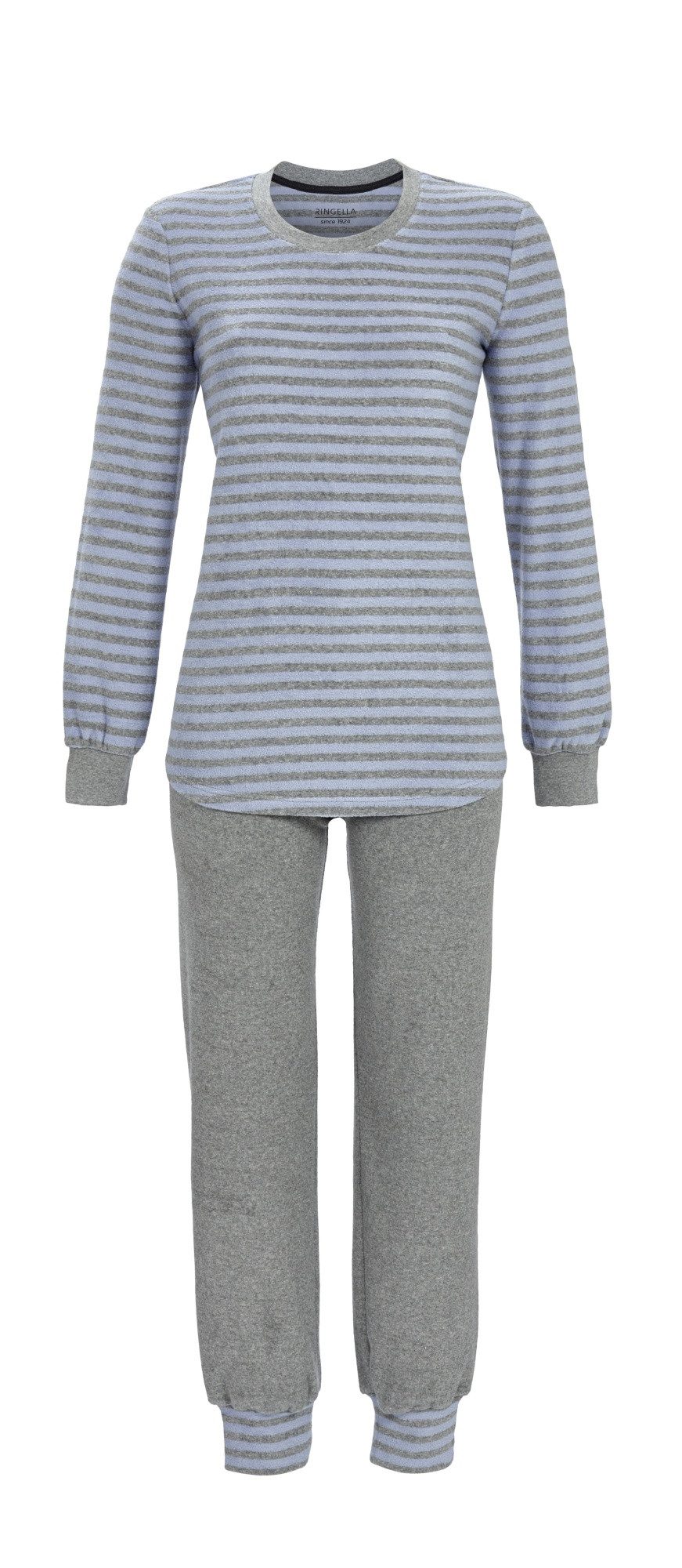 Ringella Pyjama aus Stretchfrottee mit geringeltem günstig online kaufen