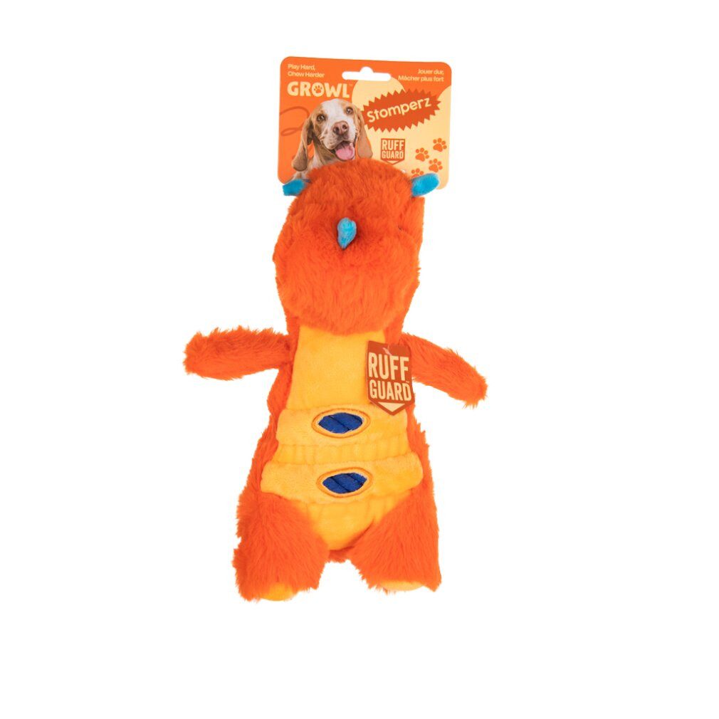 THE GROW Tierquietschie Stomperz Orange Dino