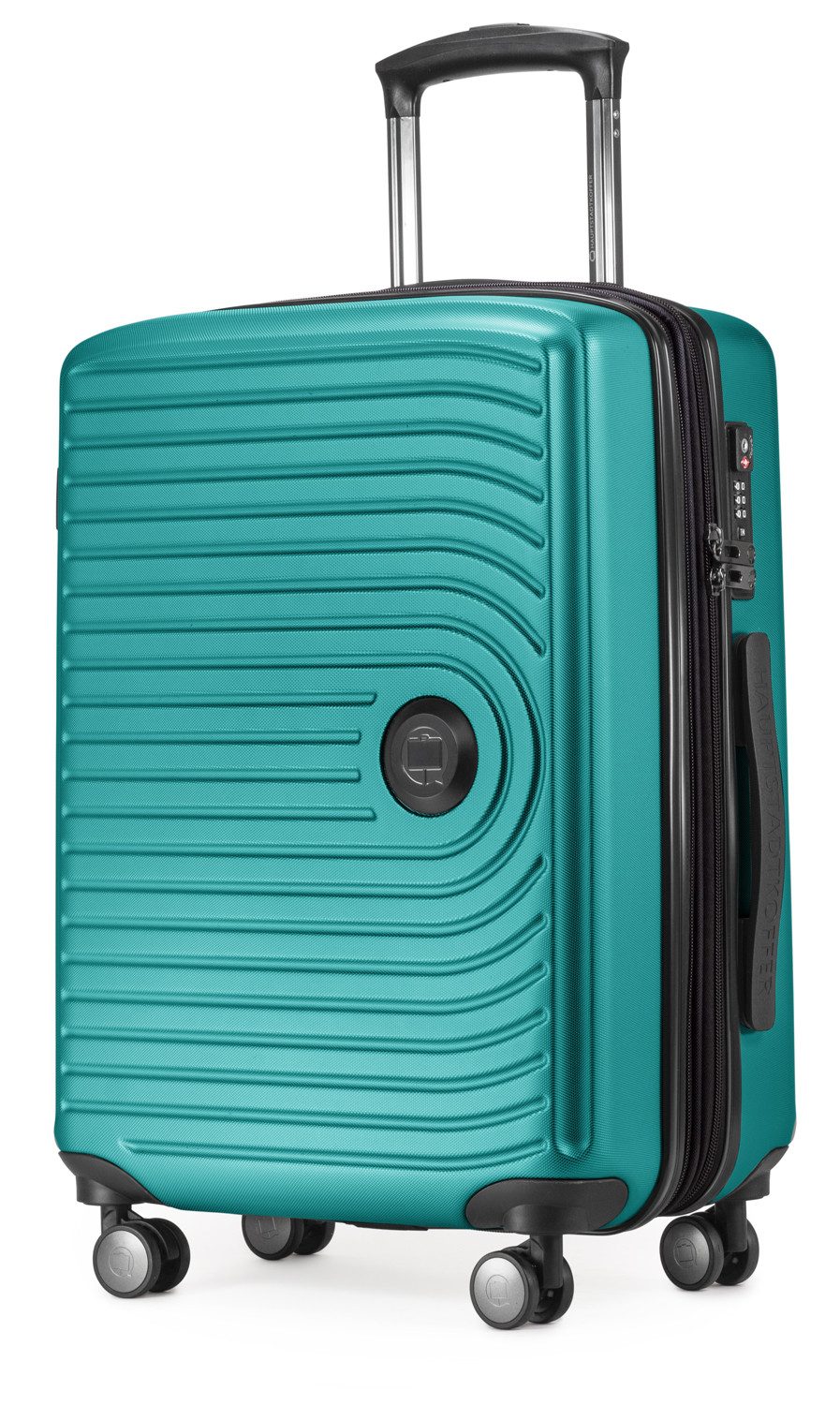 Hauptstadtkoffer Handgepäckkoffer Mitte, 4 Rollen, Handgepäck erweiterbar max. 55 L, TSA