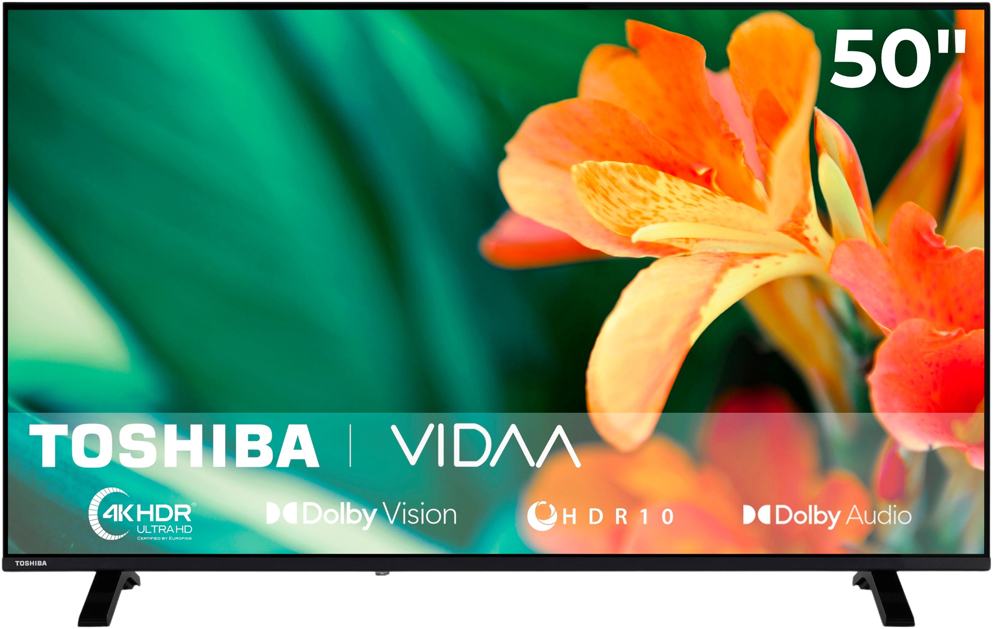 Toshiba 50UV1563DDW LED-Fernseher (126 cm/50 Zoll, 4K Ultra HD, Smart-TV)