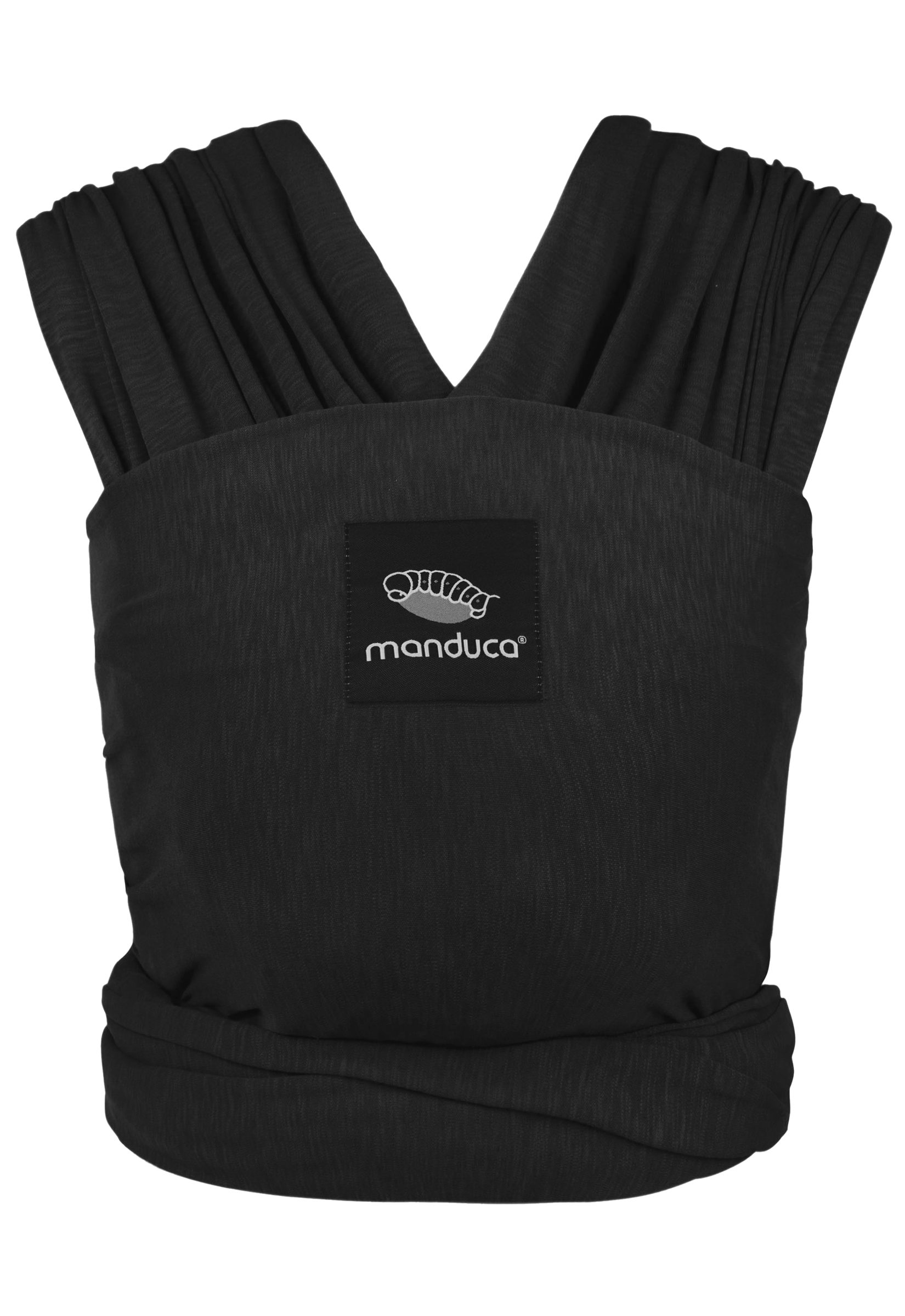 manduca Babytrage manduca Sling - Babytragetuch - Elastische Babytrage, Unterstützt die natürliche M-Position beim Baby.