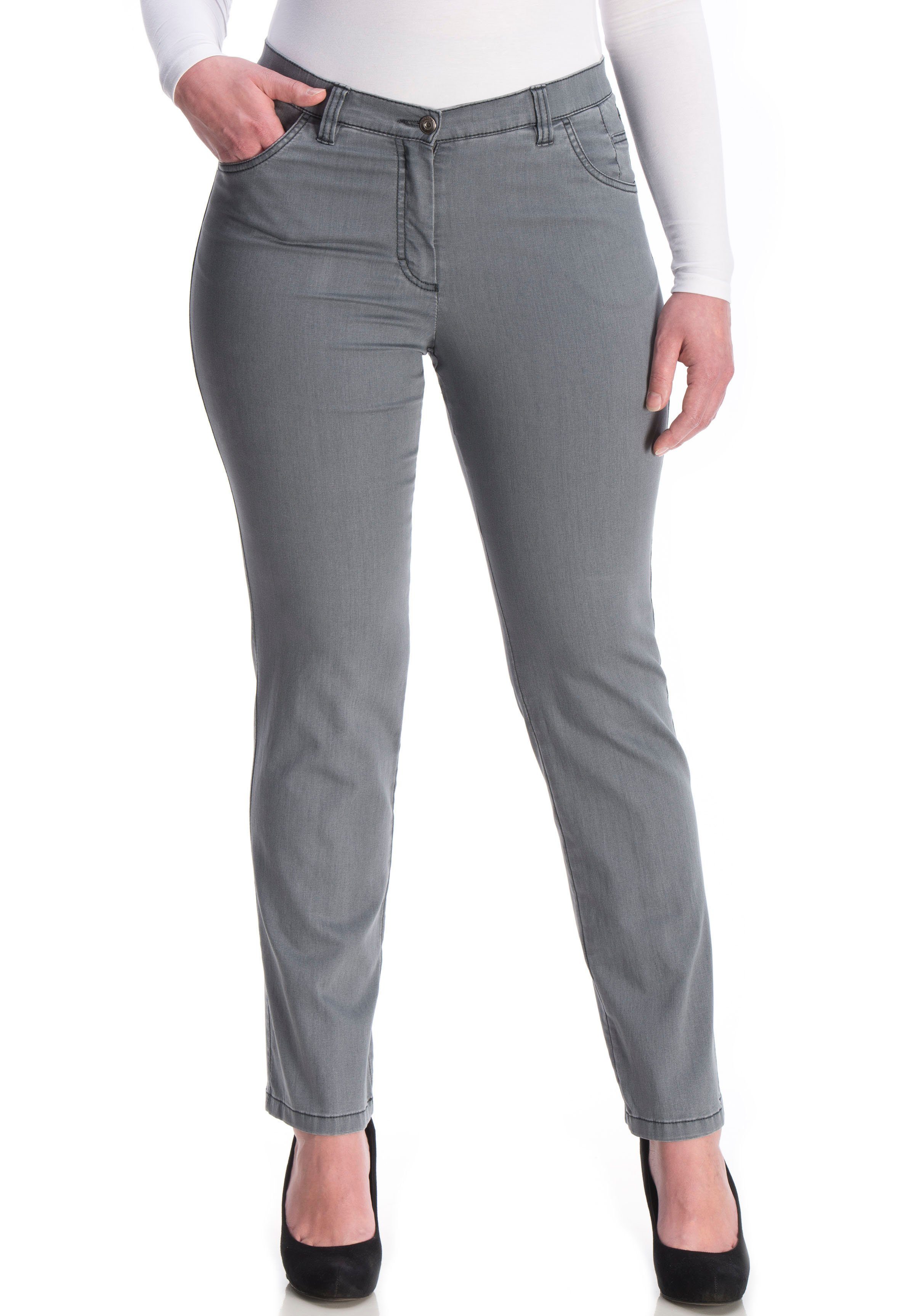 Stretch Stretch-Hose grau Betty KjBRAND super