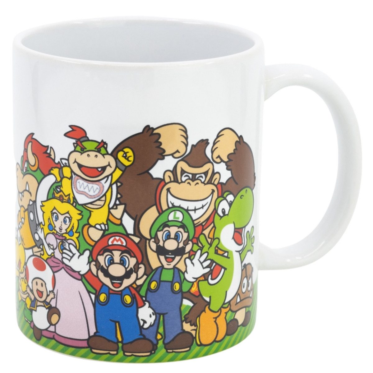 Storline Tasse Super Mario Tasse 325ml Nintendo Keramikbecher im Geschenkset, Keramik