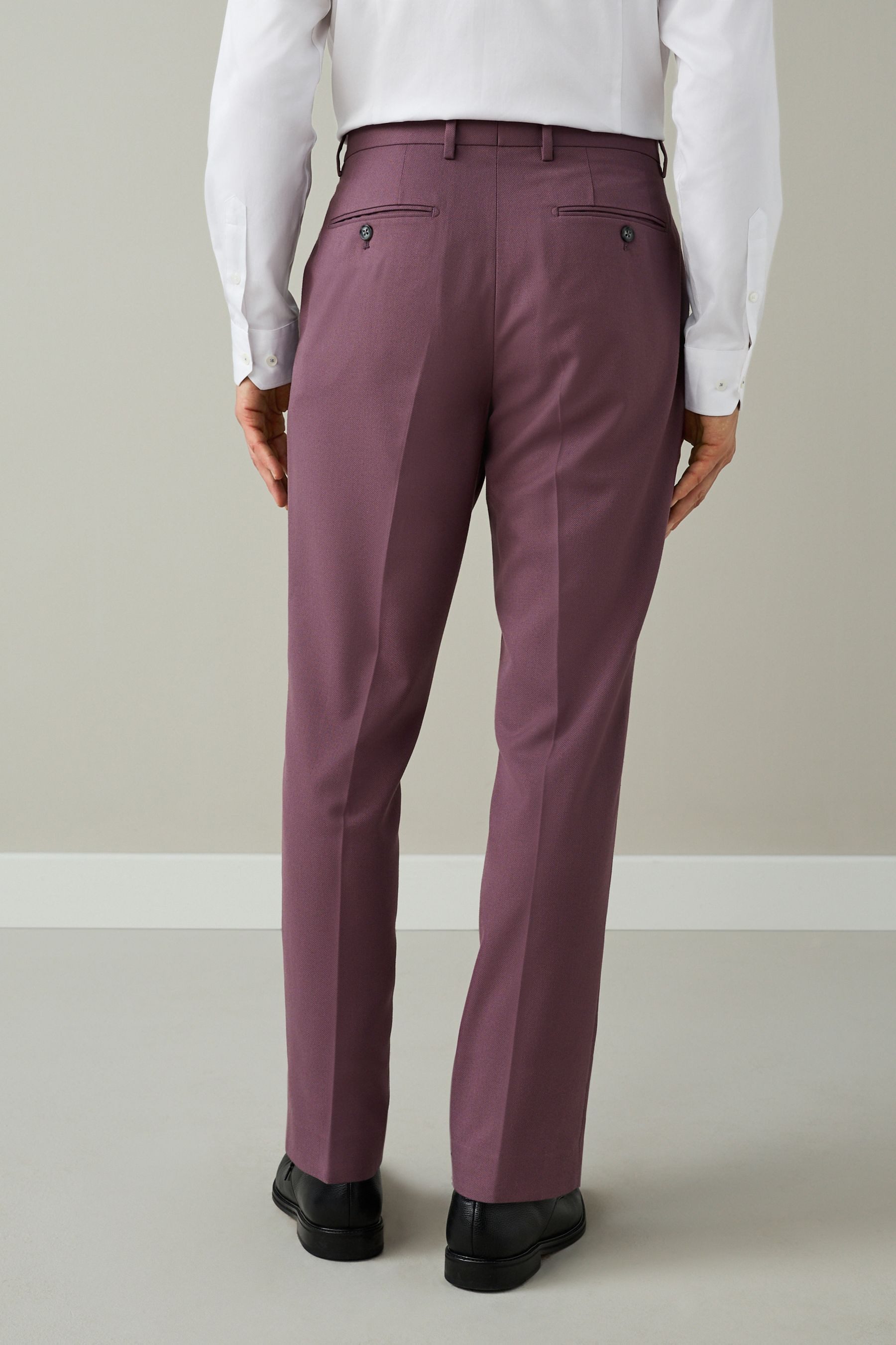 Next Anzughose Slim Fit Anzughose mit Struktur (1-tlg)