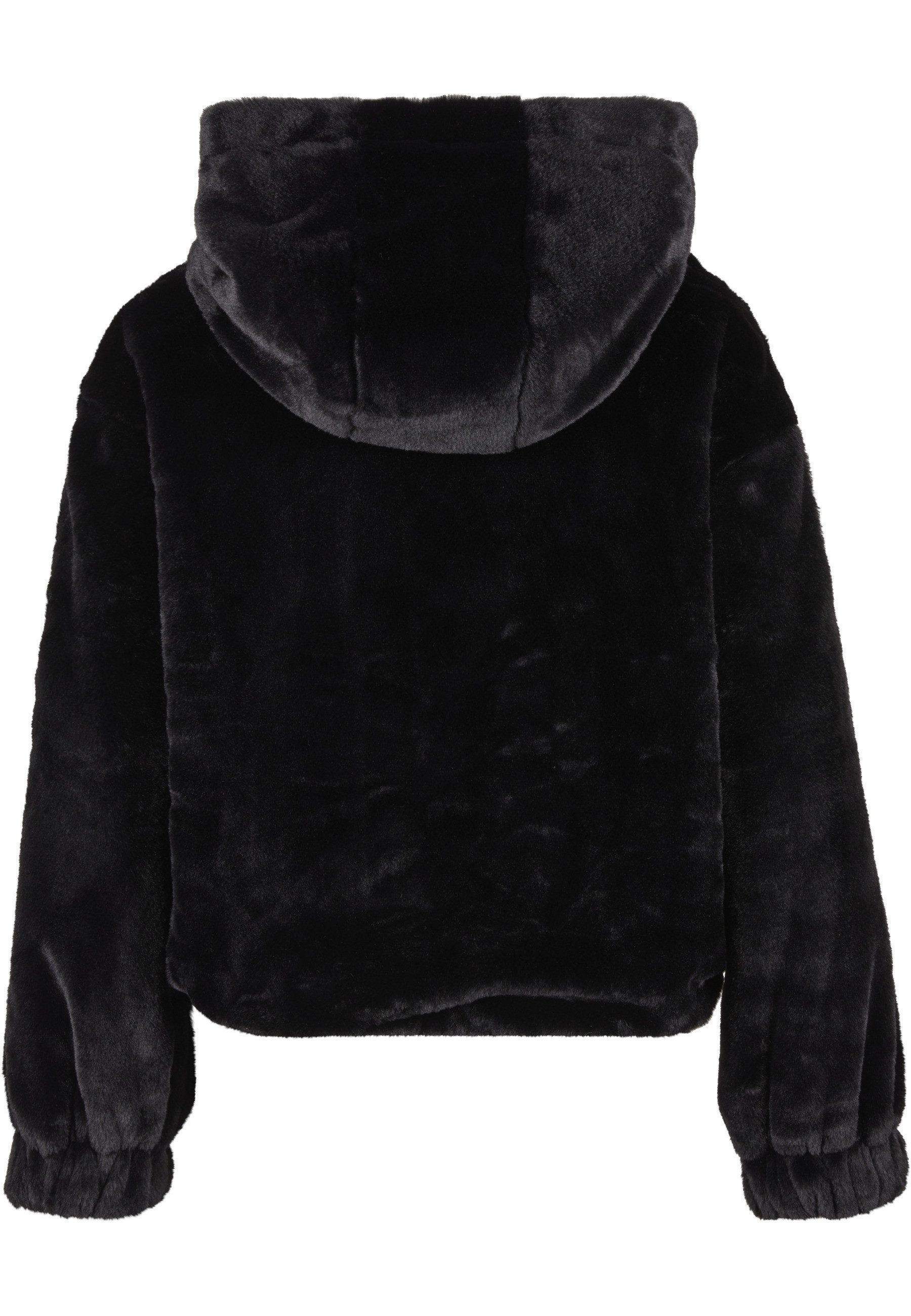Karl Kani Sweatjacke Karl Kani Metal Signature Vegan Fur Zip Hoodie Jacket