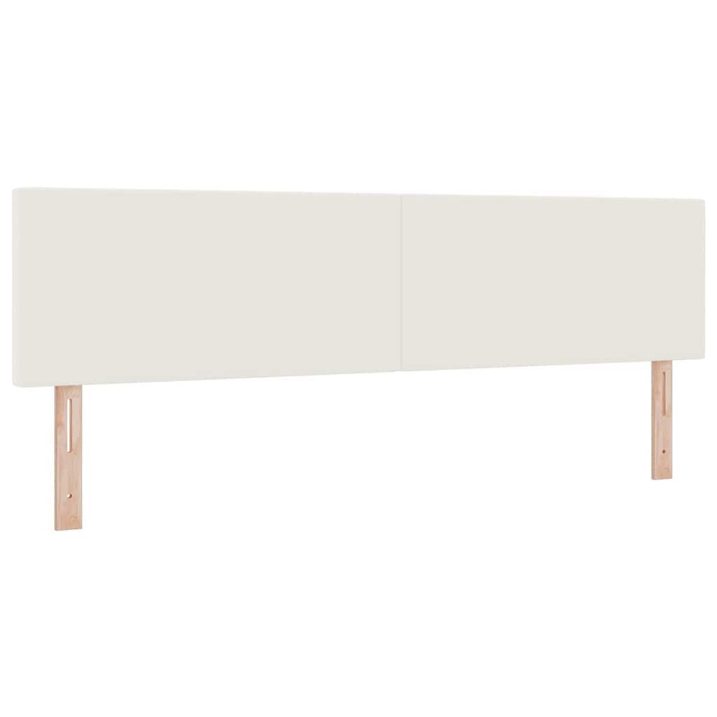 vidaXL Bett Kopfteil Creme 180 cm Cordstoff (1-tlg)