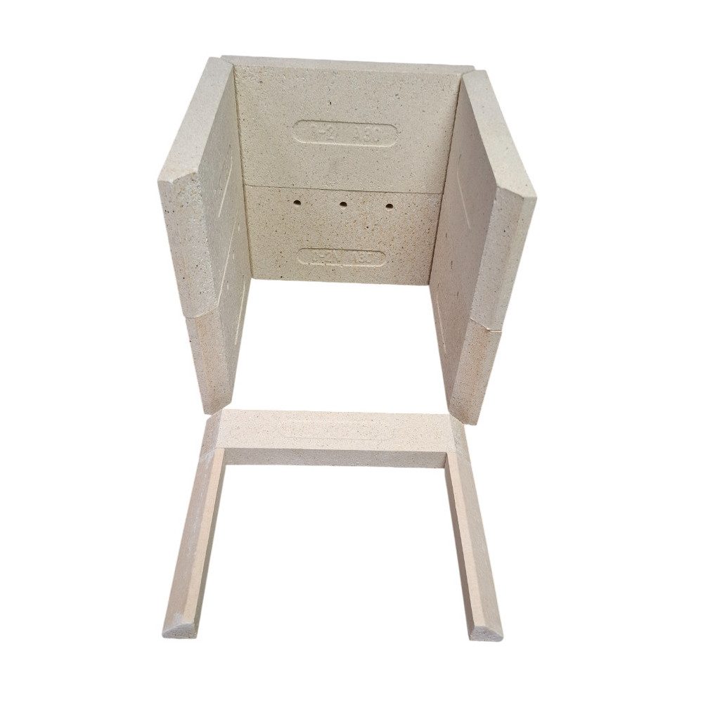 Sendeo Feuerraumplatten Ersatzteil Ortrand für Kachelofeneinsatz 3020.6 1