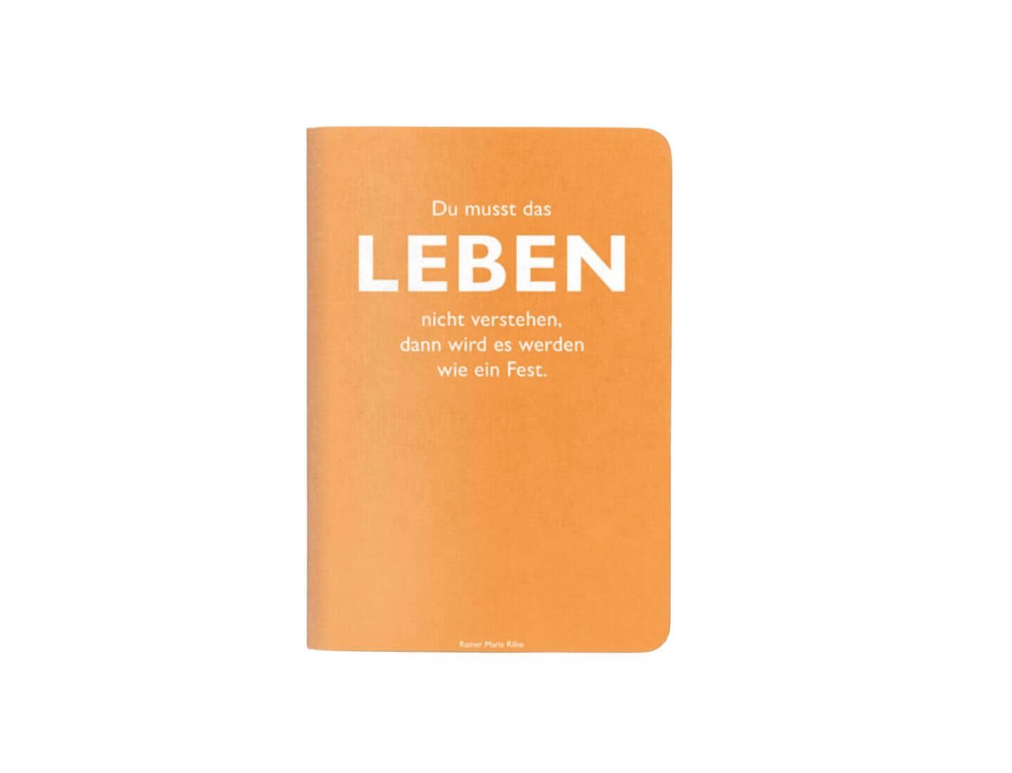 Cedon Museum Shops Notizheft Heft Leben Rilke DIN A5