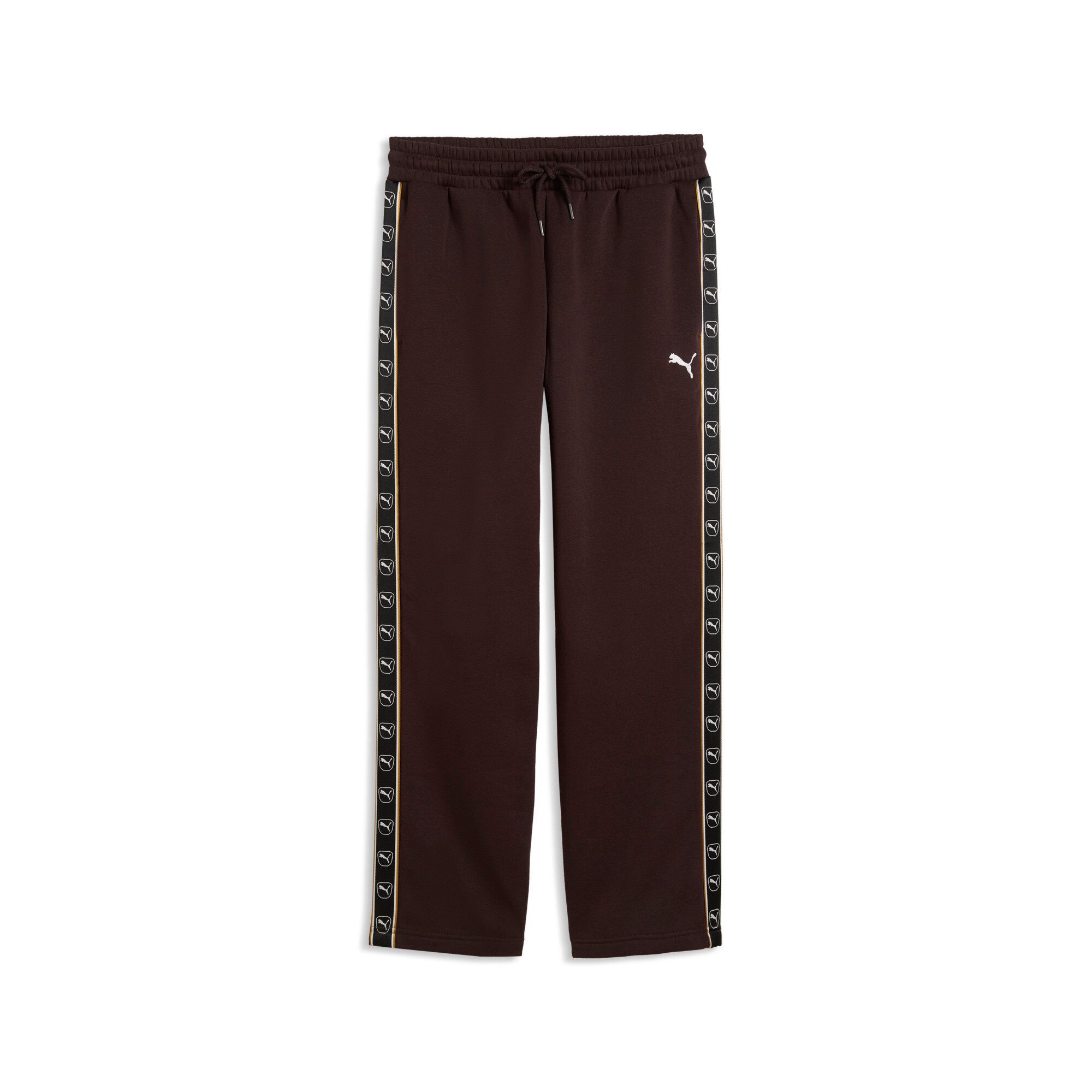 PUMA Trainingshose ESS ELEVATED TAPE RELAXED SWEATPANTS FL OP mit Eingrifftaschen, aus Baumwollmischung, Relaxed Fit