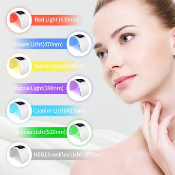 DOPWii Kosmetikbehandlungsgerät Faltbares LED Lichtspektrumgerät für Hautpflege,Schönheitssalon