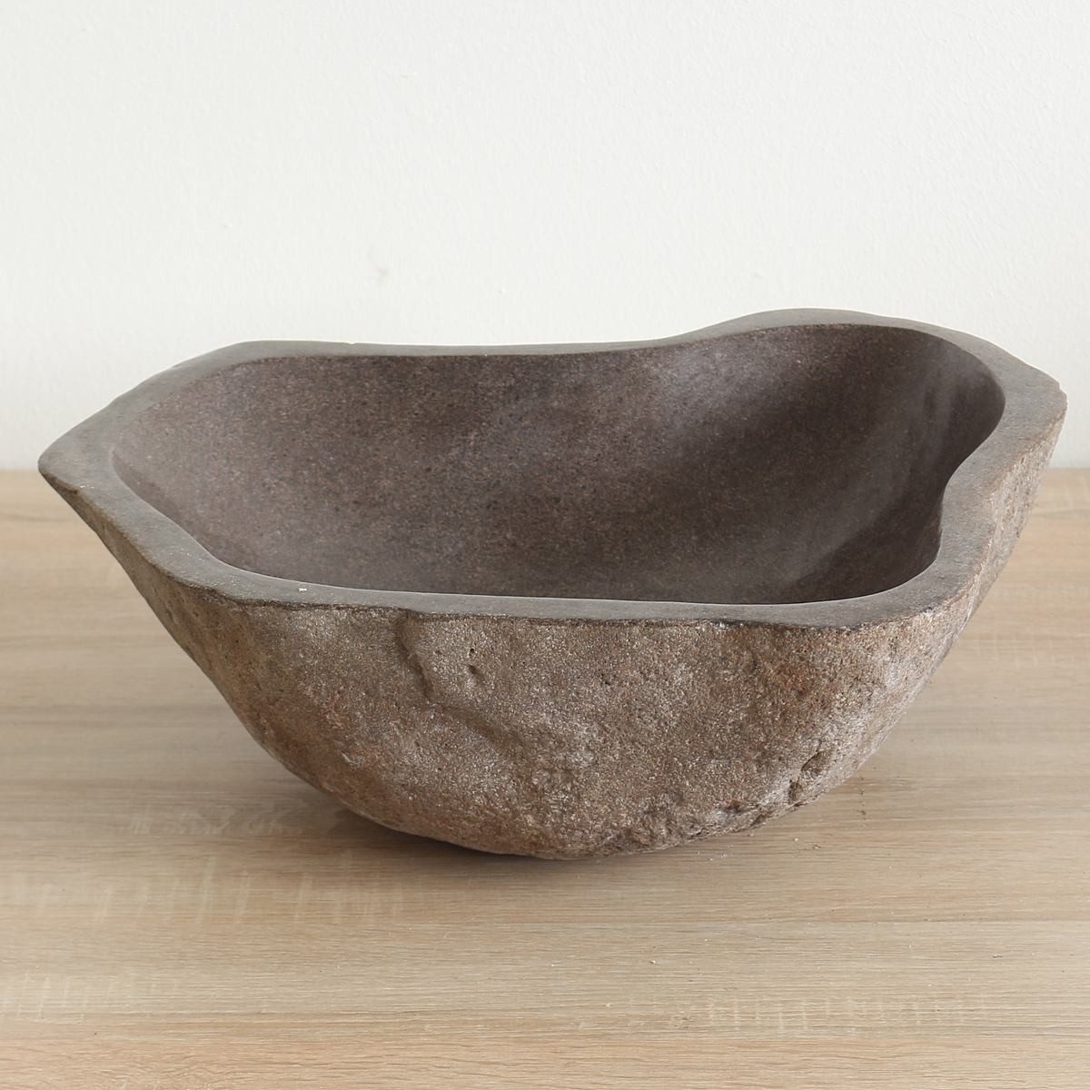 Oriental Galerie Waschbecken Premium Flussstein-Aufsatzwaschbecken 44,5 cm M4 (1-St). € 99,99