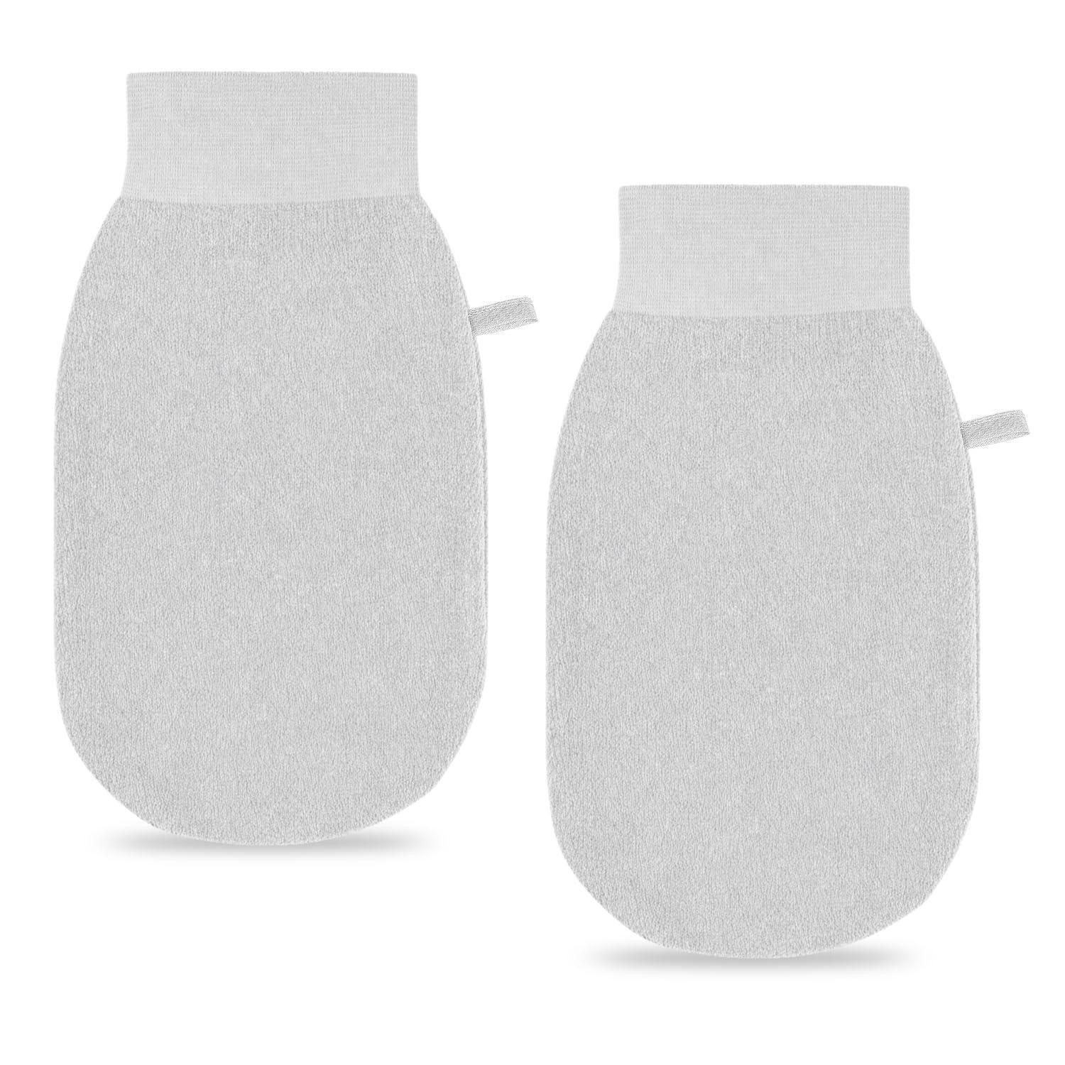 LuxusKollektion Körperpeeling Peeling-Handschuh 2 Stück Grau