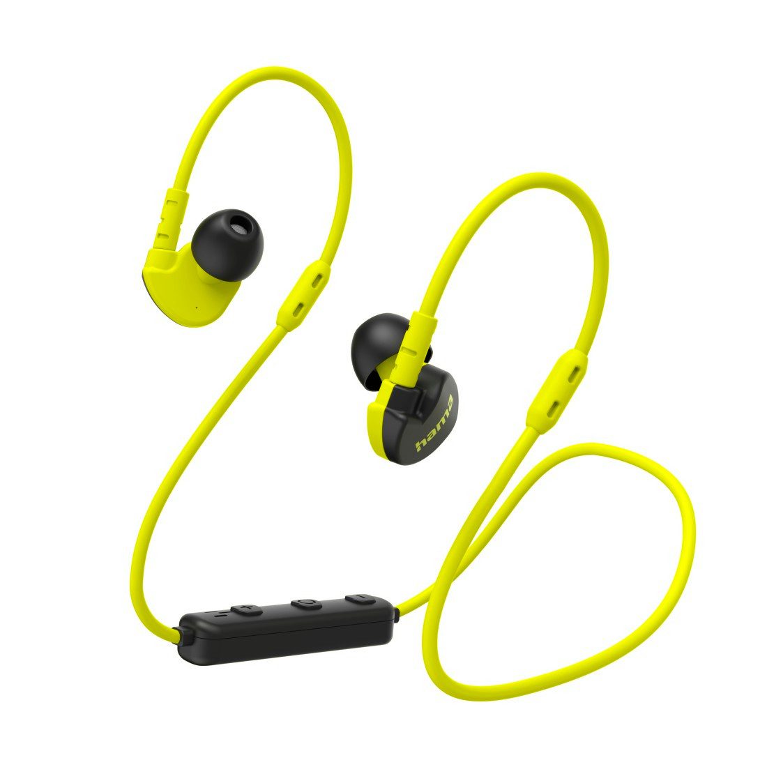 Hama Bluetooth Навушники (ultraleicht, In-Ear, Mikrofon, Sprachsteuerung) Bluetooth-Kopfhörer (Audio-Chat-Funktionen, Noise-Reduction, Sprachsteuerung, integrierte Steuerung für Anrufe und Musik, Google Assistant, Siri)