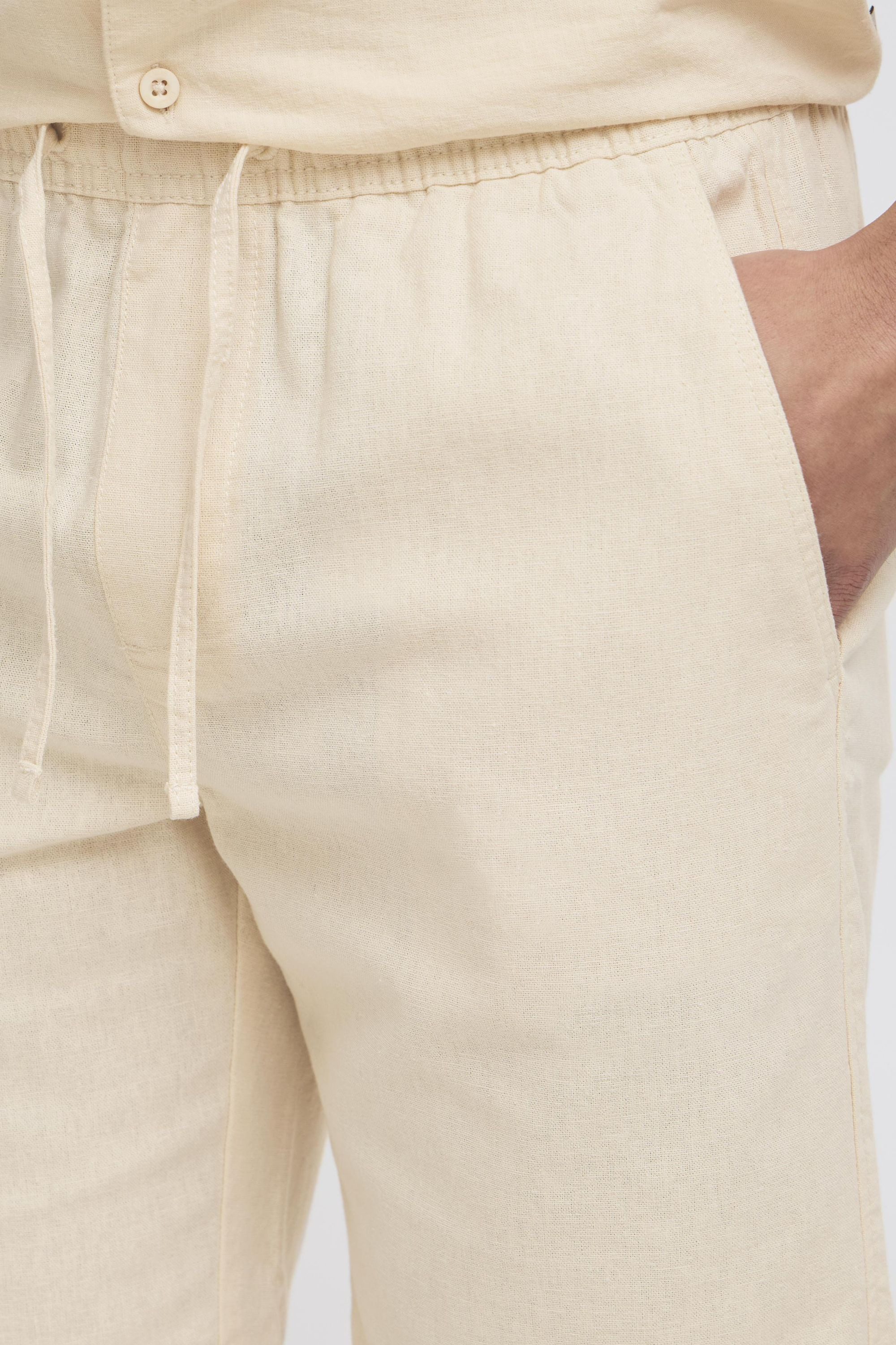 Indicode Leinenhose IDPassa Sommerliche Leinen-Mix-Shorts