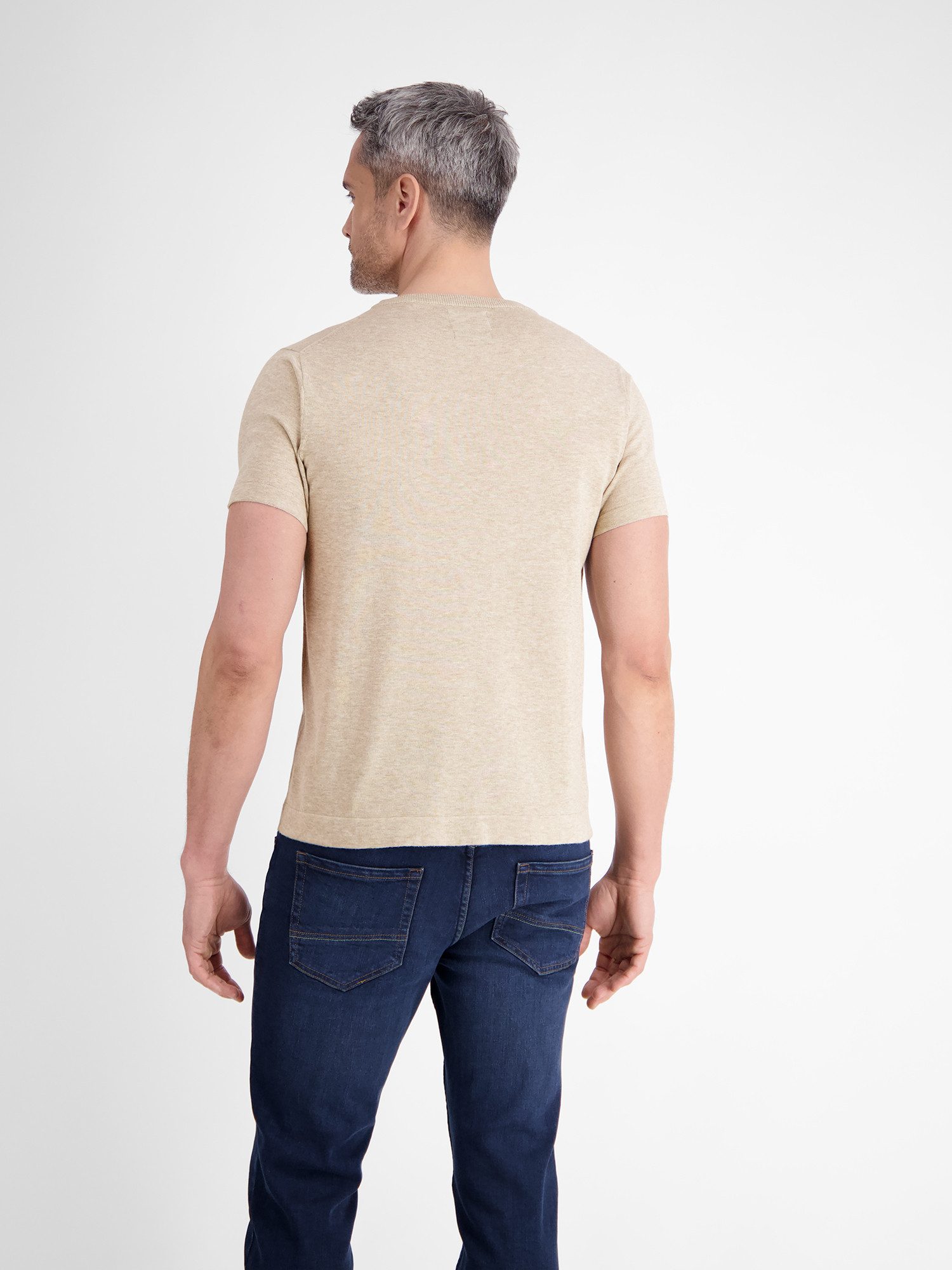 LERROS T-Shirt LERROS Strick-T-Shirt mit Brusttasche günstig online kaufen
