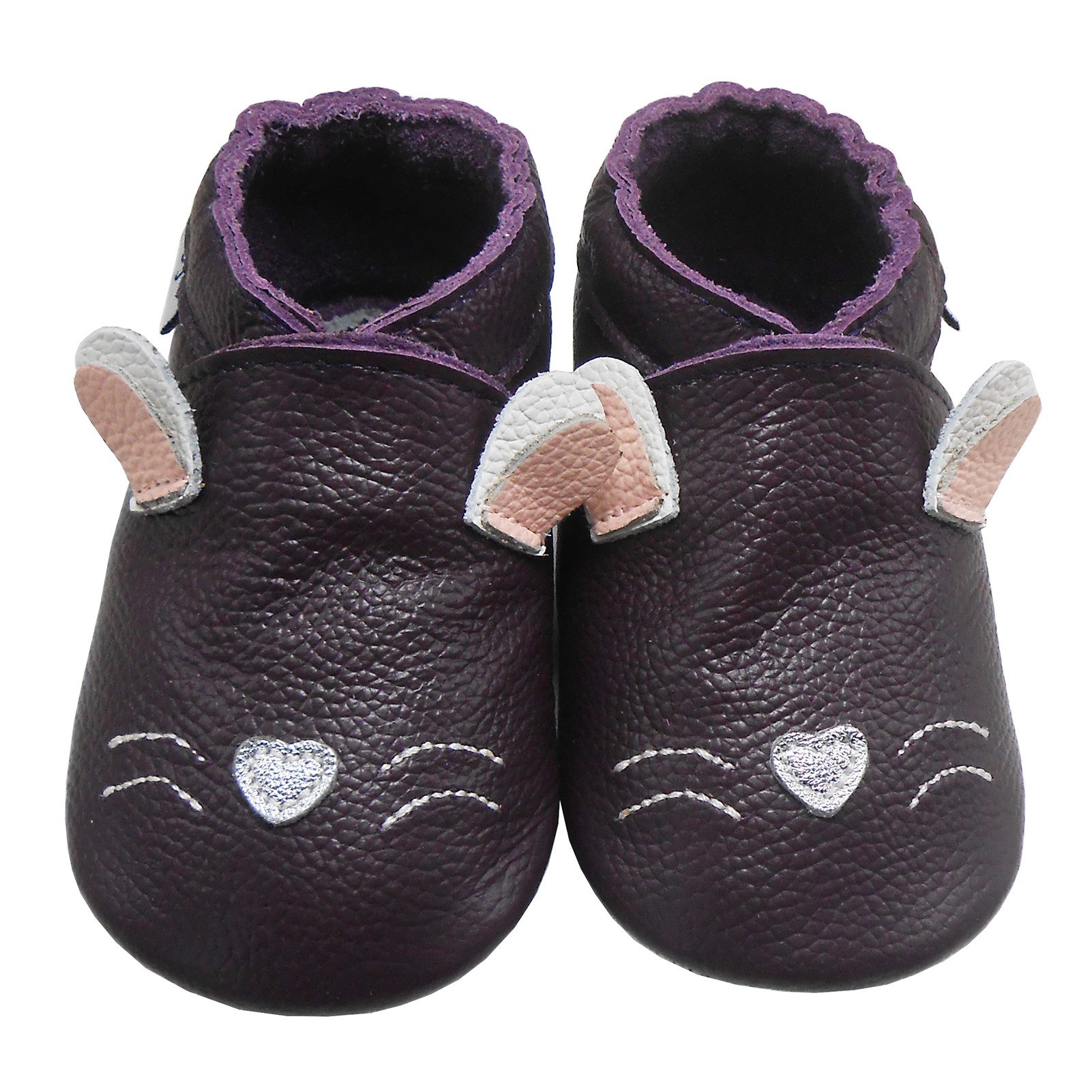Mejale Weiche Leder Lauflernschuhe Hausschuhe 100% Lederpuschen Mokassin