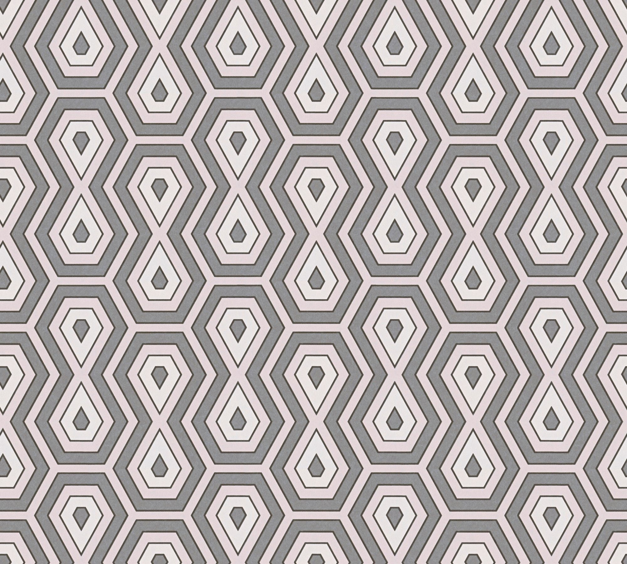 Architects Paper Vliestapete Jungle Chic, glatt, Retro, geometrisch, grafisch, Geometrische Tapete Retro Vintage Tapeten Wohnzimmer Schlafzimmer Flur