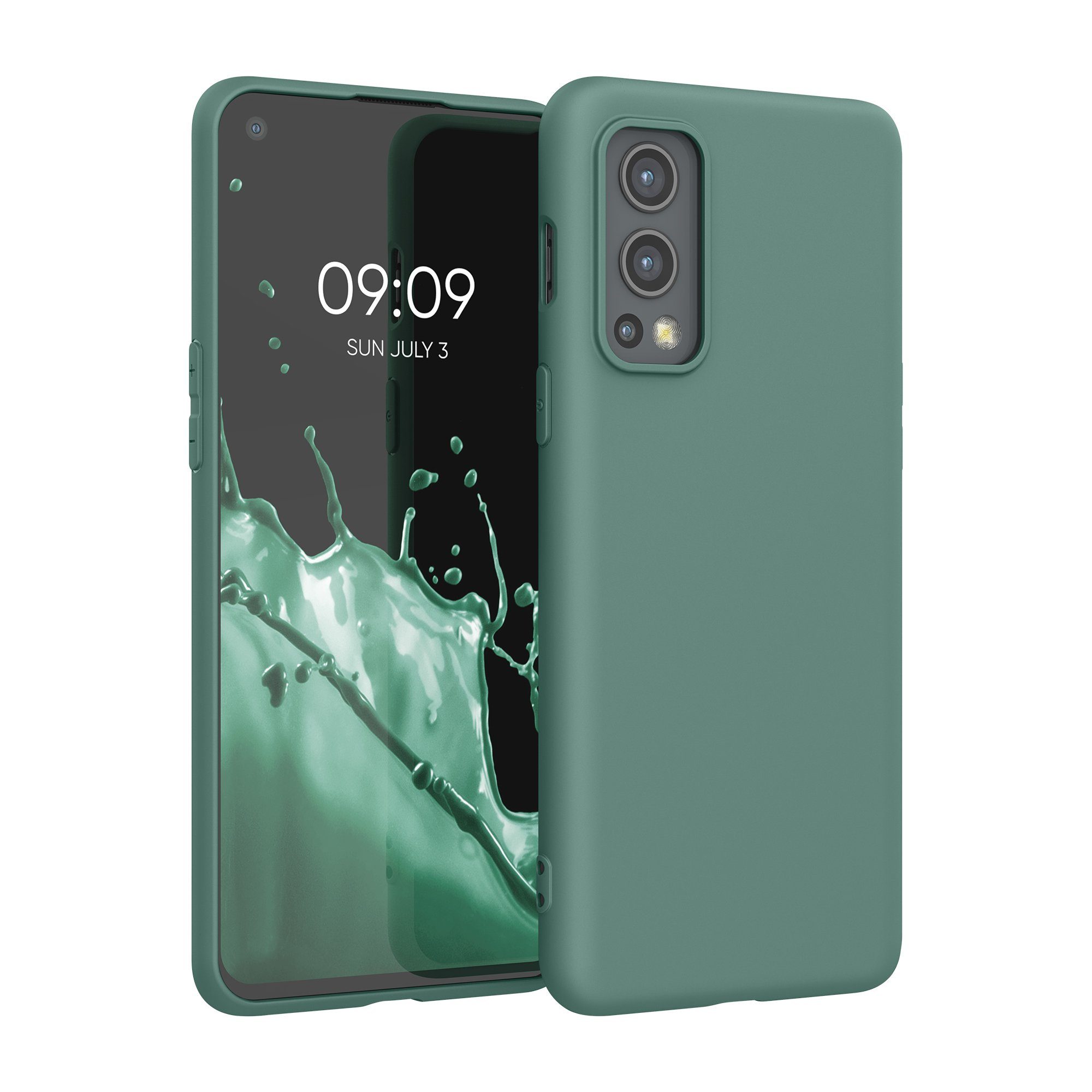 kwmobile Handyhülle Hülle für OnePlus Nord 2 5G, Hülle Silikon - Soft Handyhülle - Handy Case Cover