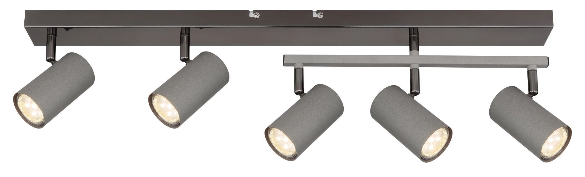GLOBO LIGHTING Deckenstrahler ROBBY, ohne Leuchtmittel, Deckenspot, GU10 Fassung, Wohnzimmer, Flur