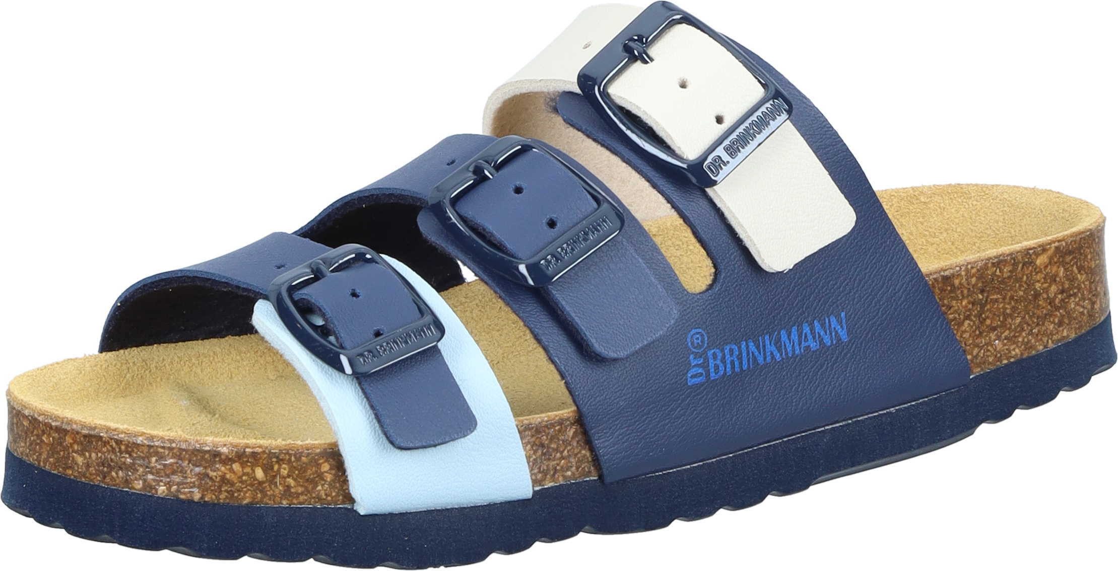 Dr. Brinkmann Pantoletten Pantolette aus strapazierfähigen Gewebefasern