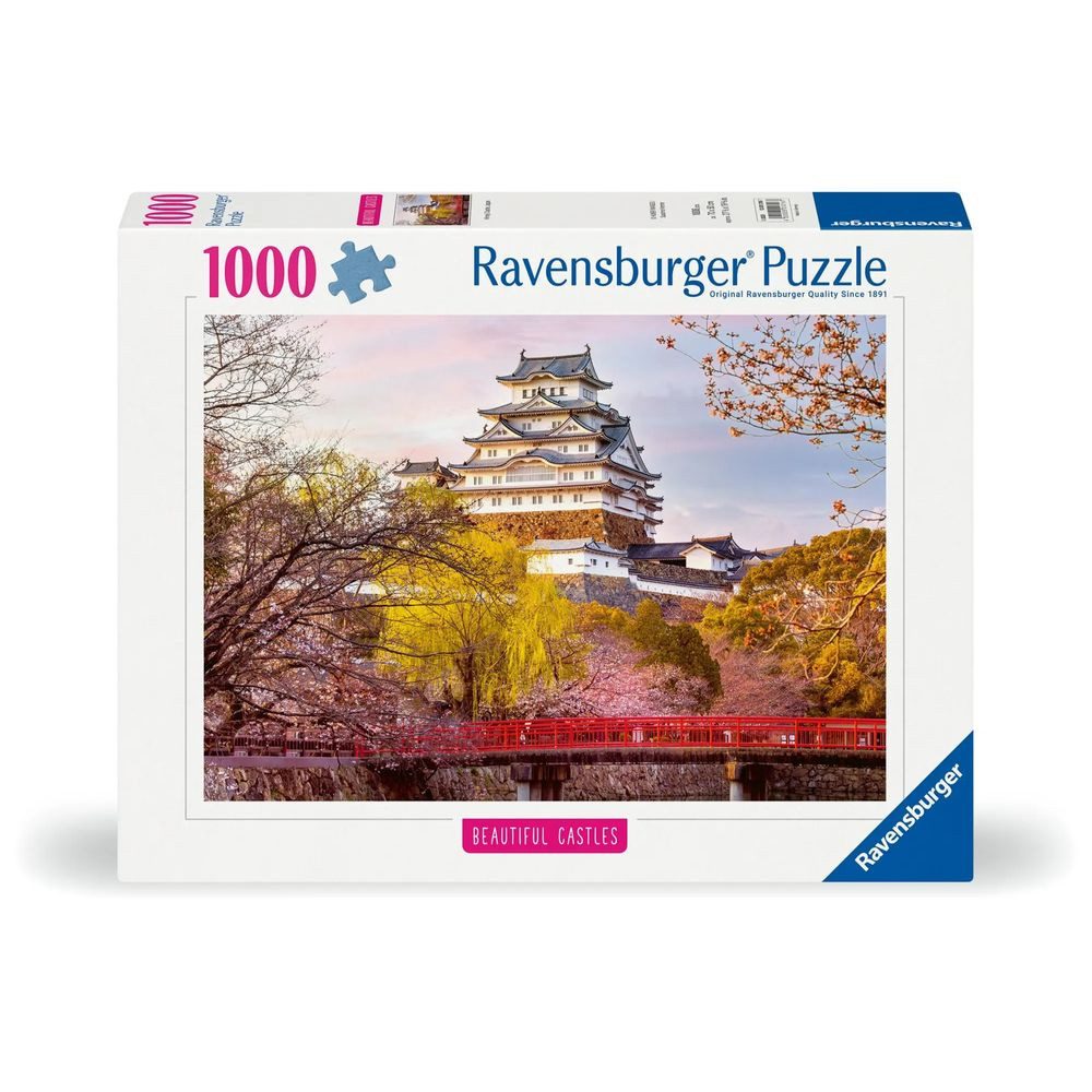 Ravensburger Puzzle Erwachsenenpuzzle 1000 Teile - Burg Himeji, Japan, 1000 Puzzleteile von Ravensburger
