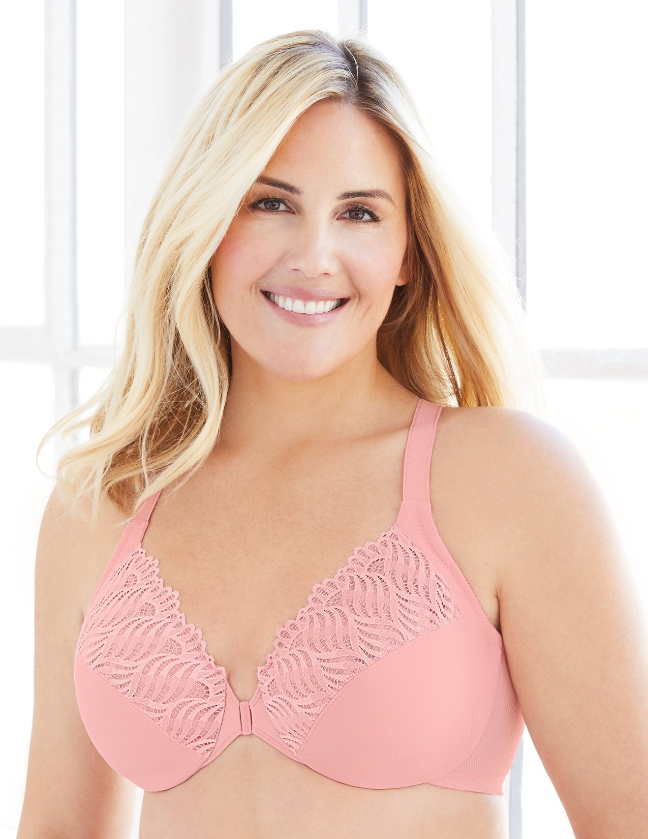 GLAMORISE Bügel-BH mit Vorderverschluss & T-Rücken