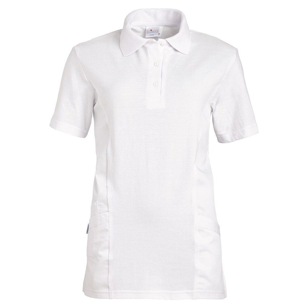 Leiber Poloshirt Leiber Damen-Poloshirt Halbarm, 08/2546 weiß | Poloshirts