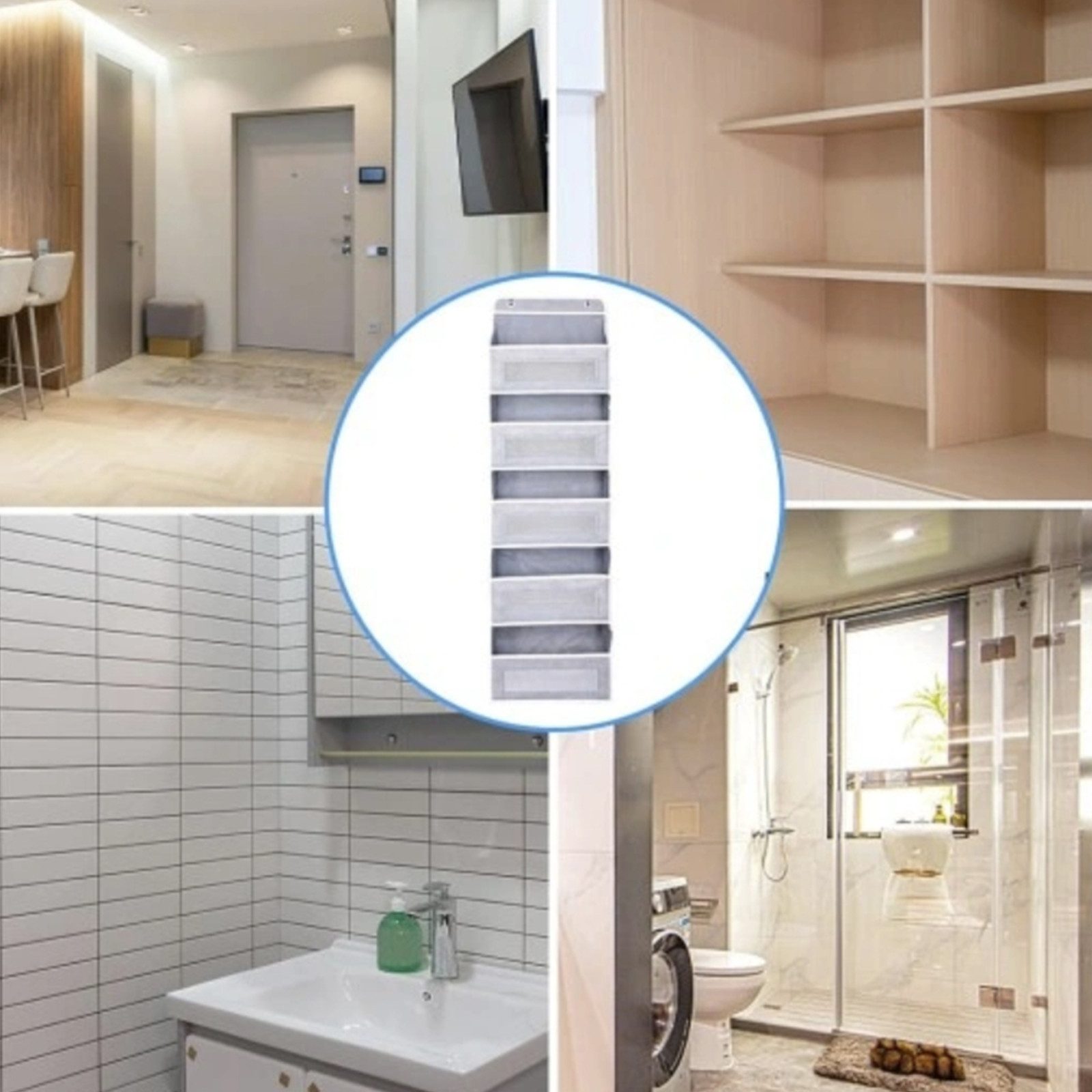 HAUSS SPOLE Hängeregal Wandorganizer mit 5 günstig online kaufen