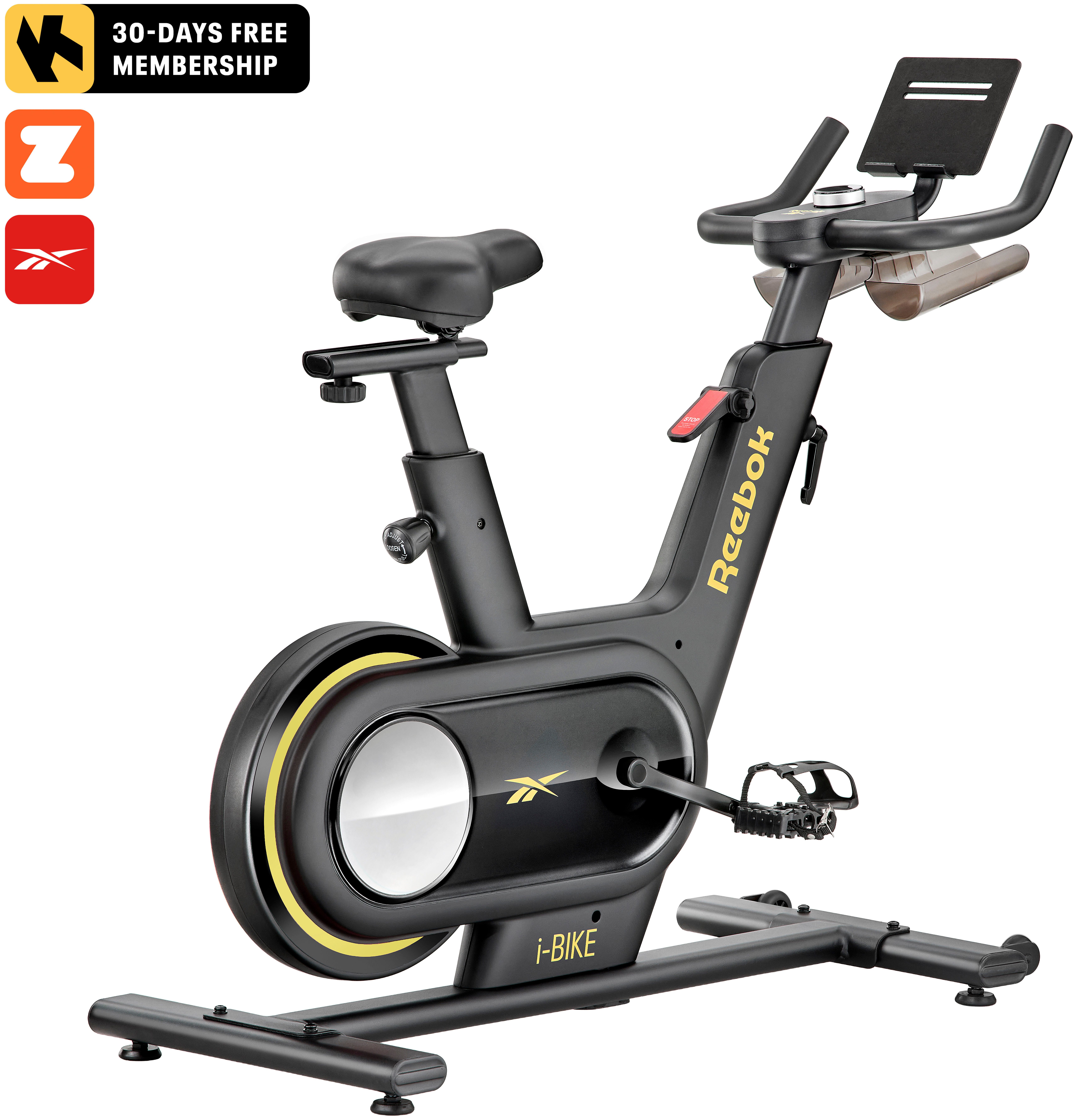 Reebok Heimtrainer Reebok i-Bike, 110 kg max. Benutzergewicht, Fahrrad, 32 Widerstandsstufen