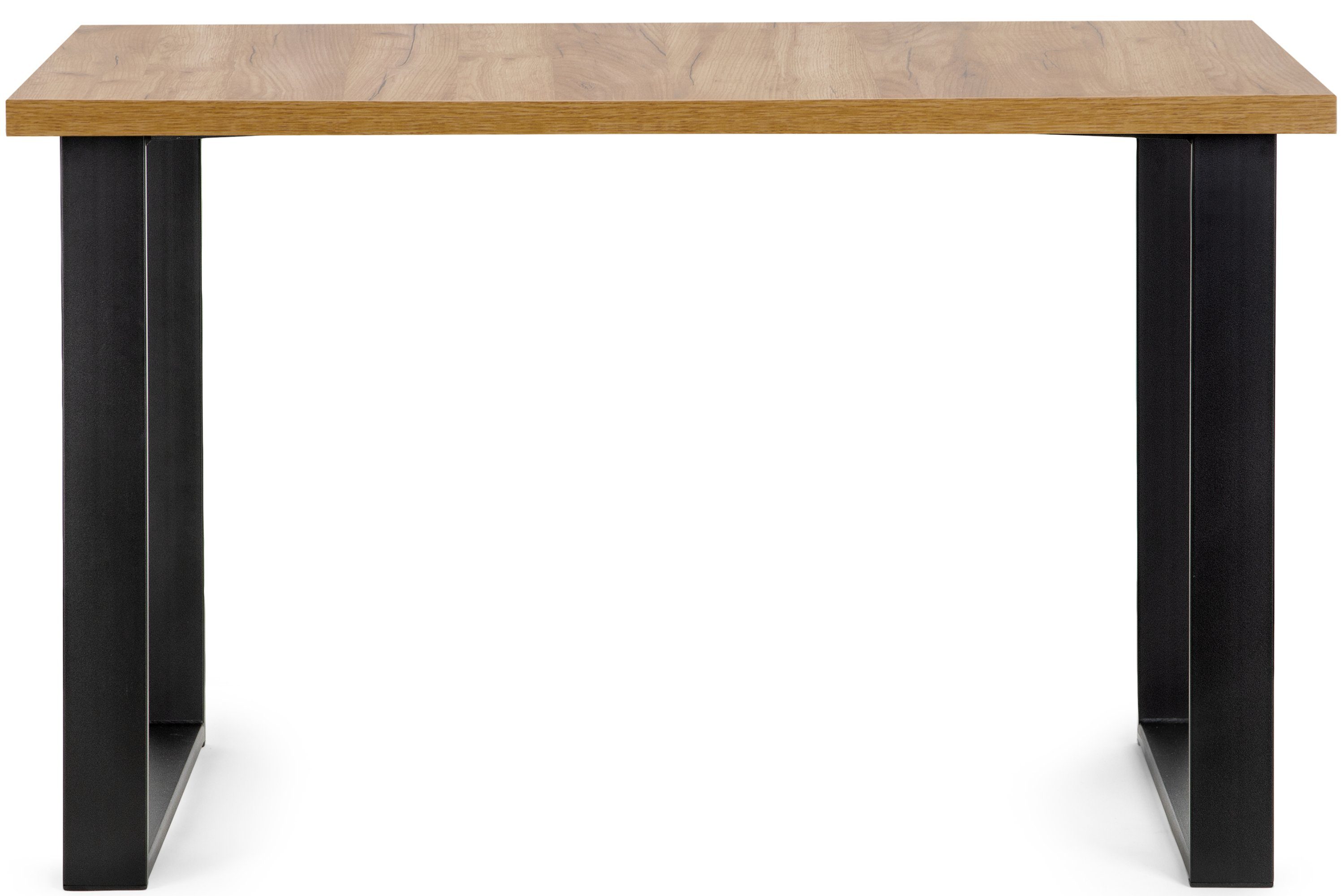 KONSIMO® Esstisch CETO Esszimmertisch Küchentisch 125x80cm, rechteckig, Loft-Stil