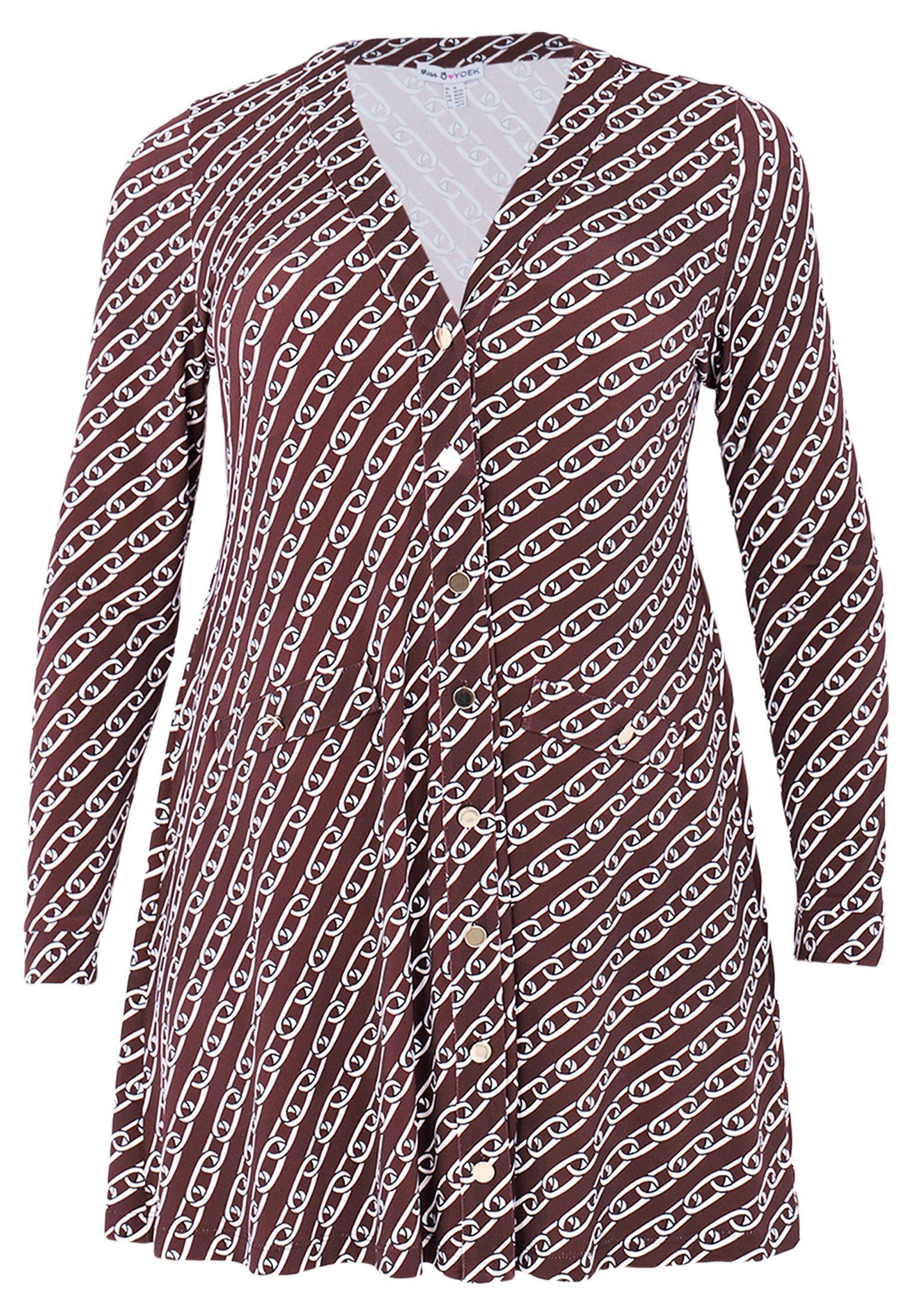 Cardigan Damen Strickjacke Große Größen