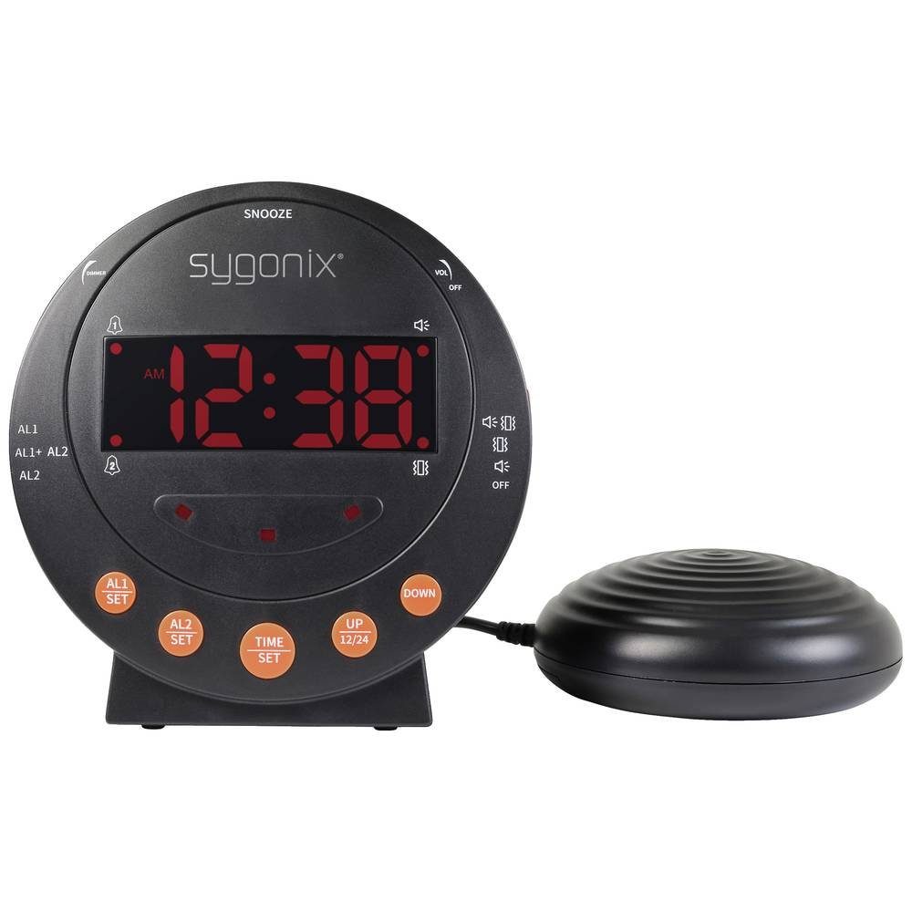 Sygonix Wecker LED-VIBRATIONSWECKER SY-5266562 günstig online kaufen