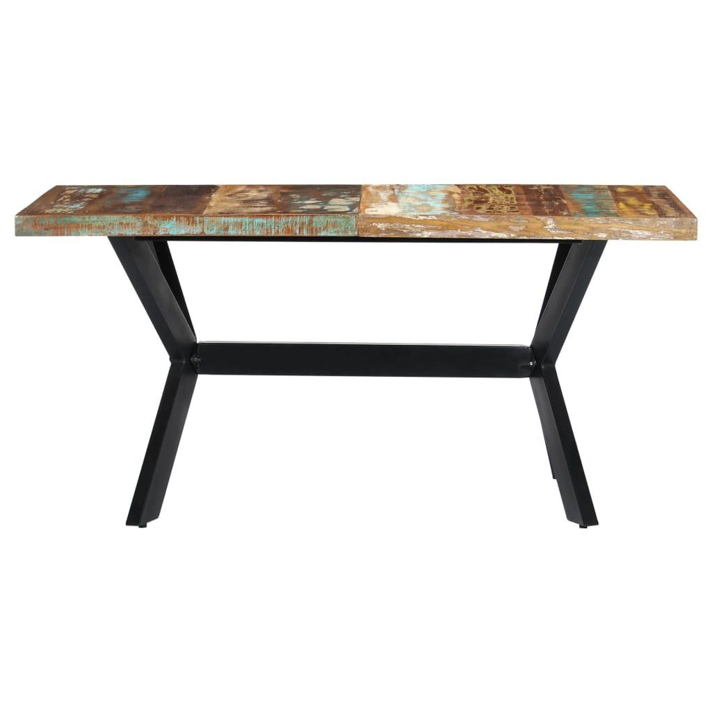 vidaXL Esstisch Esstisch 160x80x75 cm Altholz Massiv (1-St)