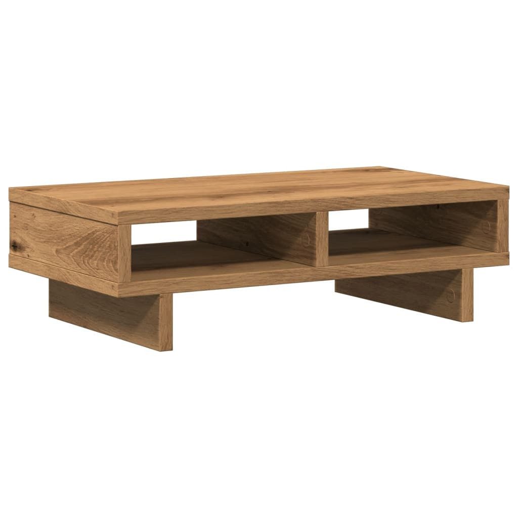 vidaXL Computertisch Monitorständer Artisan-Eiche 50x27x15 cm günstig online kaufen