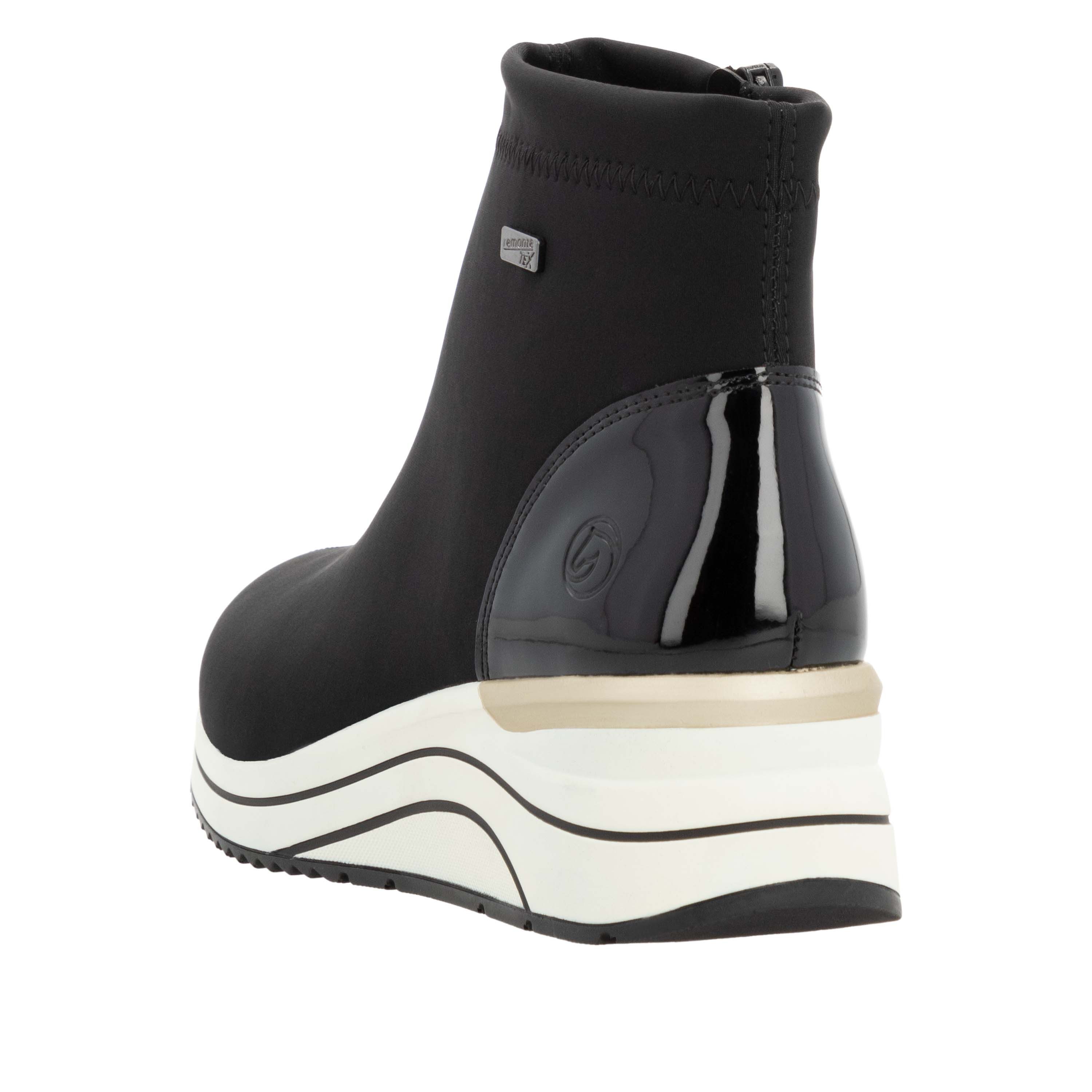 Remonte Keilsneaker Plateauboots, High Top Stiefelette mit wasserabweisender TEX-Membran