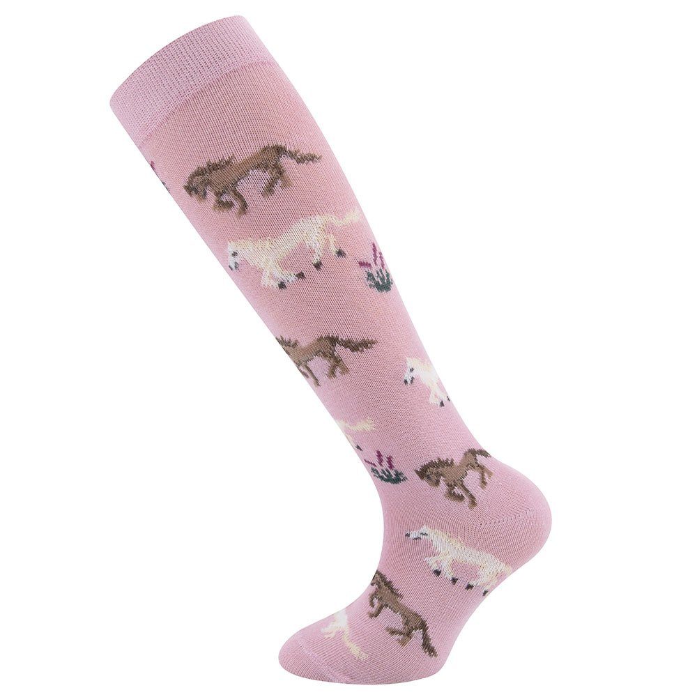 Ewers Kniestrümpfe Kniestrümpfe 2er Pack Pferde (2-Paar)