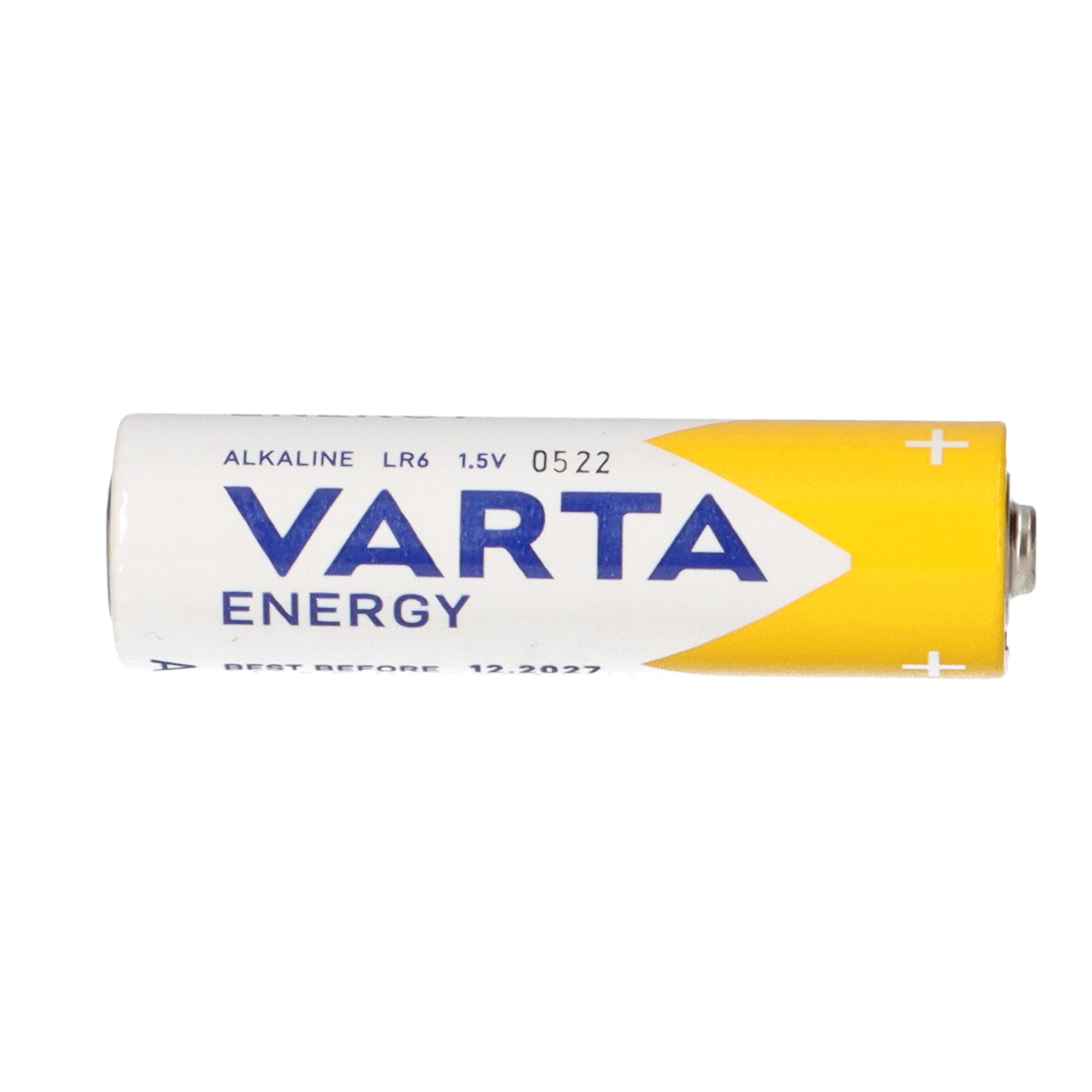 VARTA 40x Varta Energy AlMn AA 1,5V Mignon Batterie im 4er Blister Batterie