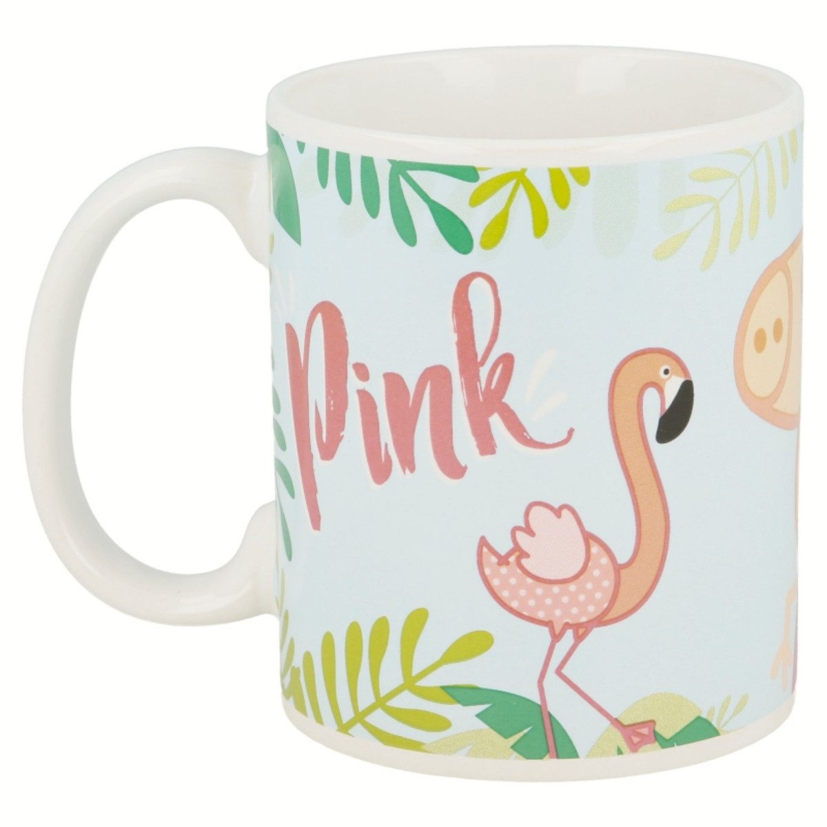 Storline Tasse Peppa Pig Tasse 325ml – Pink Flamingo Geschenkset für Kinder, Keramik